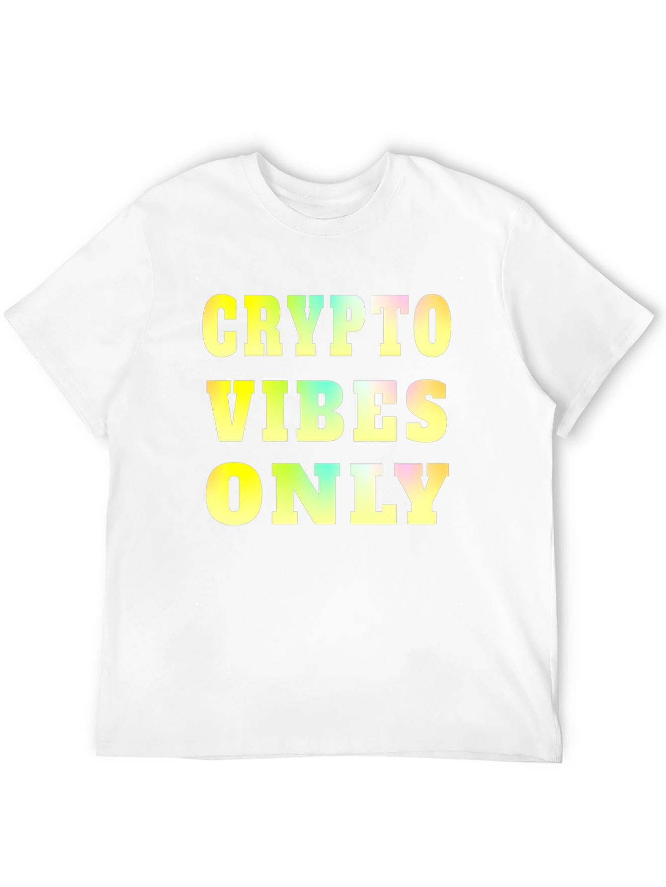Crypto Vibes Only Black T-Shirt