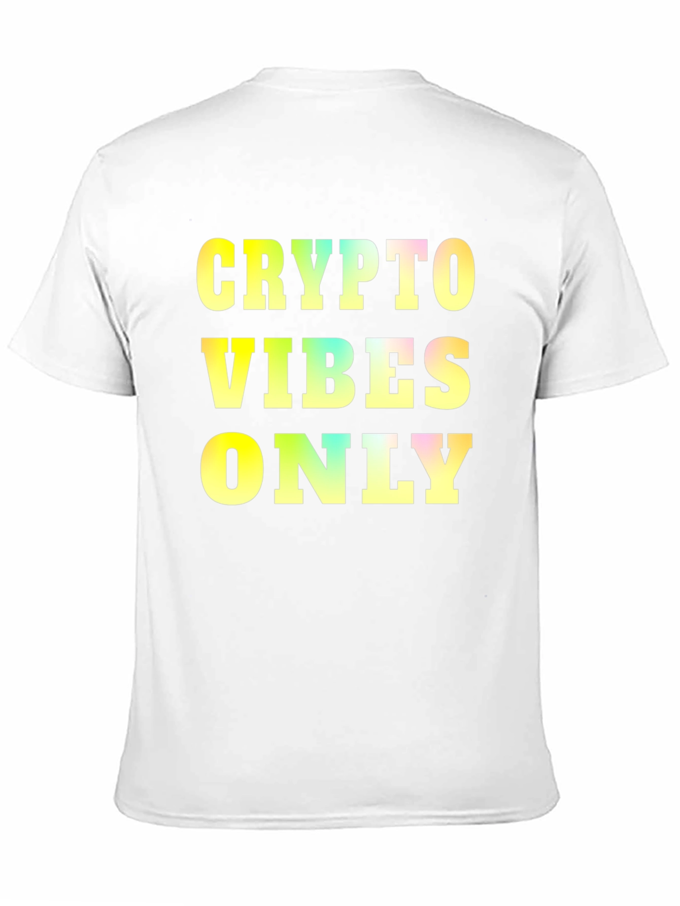 Crypto Vibes Only Black T-Shirt
