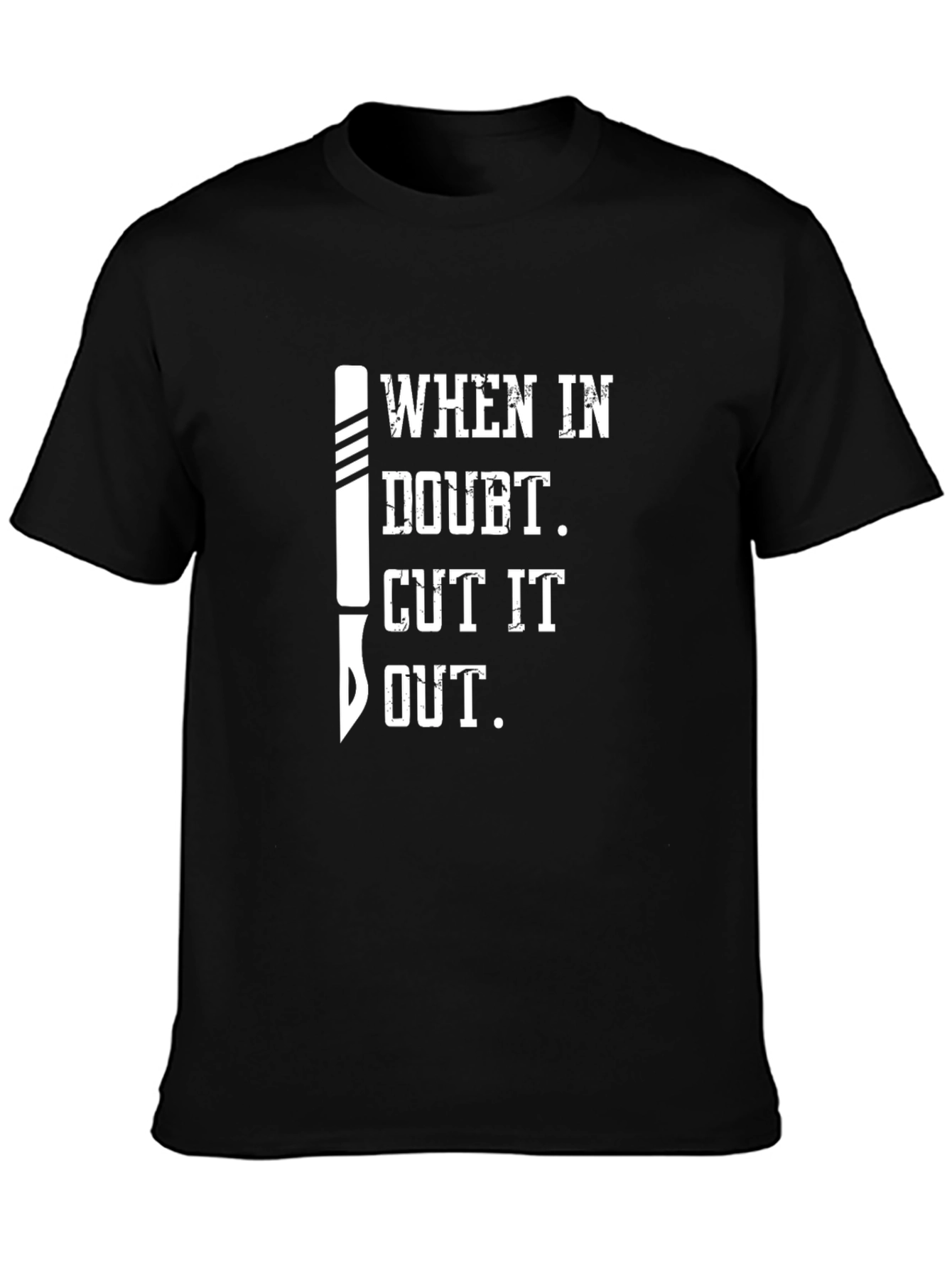 Cut It Out Graphic T-Shirt