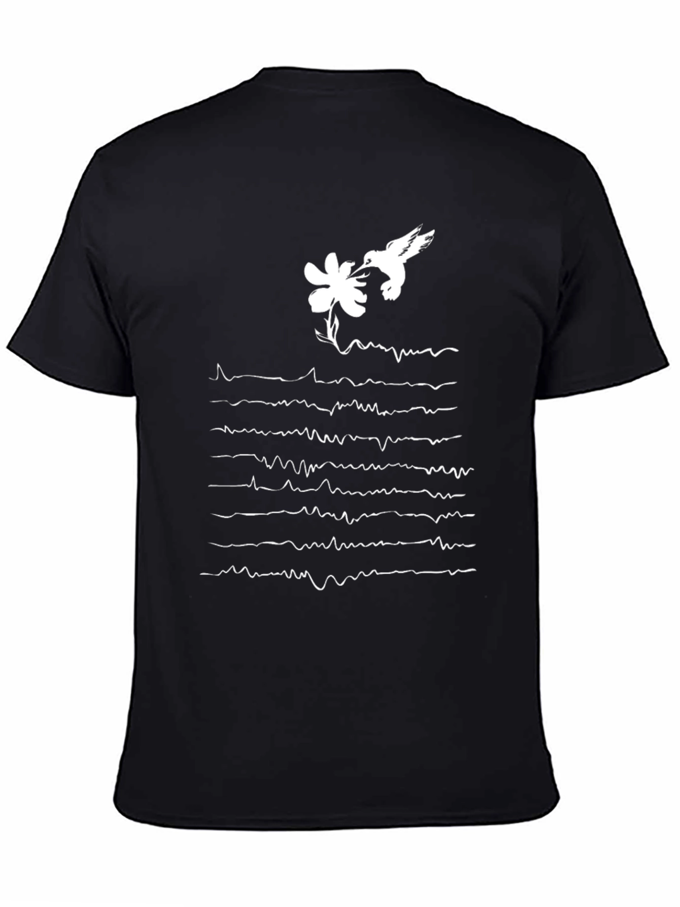 Hummingbird & Floral Pulse T-Shirt