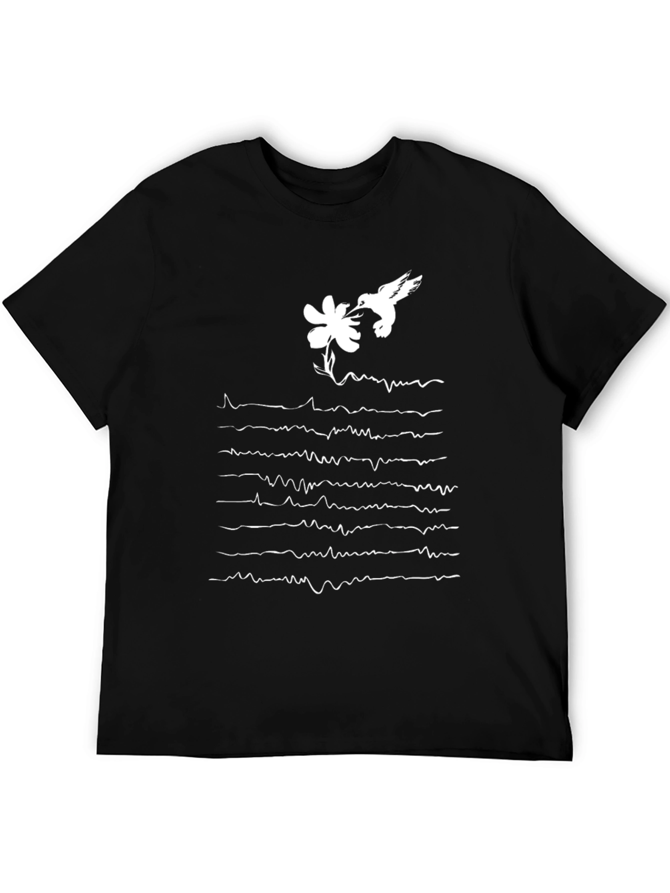 Hummingbird & Floral Pulse T-Shirt