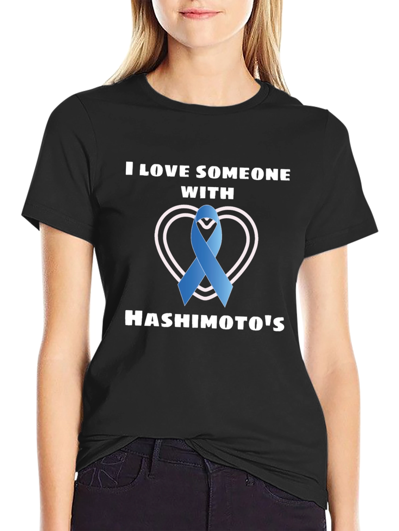 Hashimotos Awareness T-Shirt - I Love Someone With