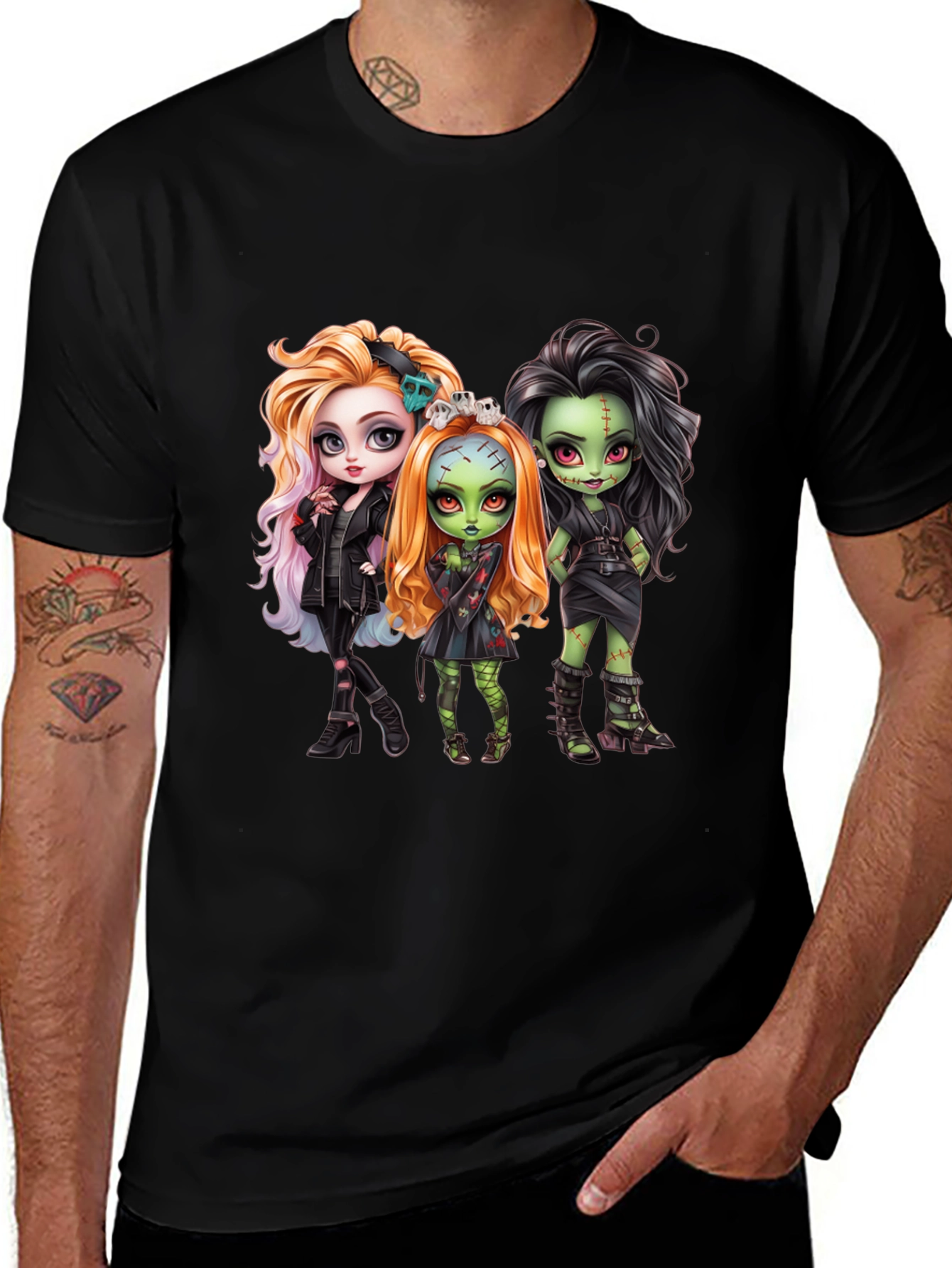 Monster High Doll Tee - Spooky Cute Graphic Shirt