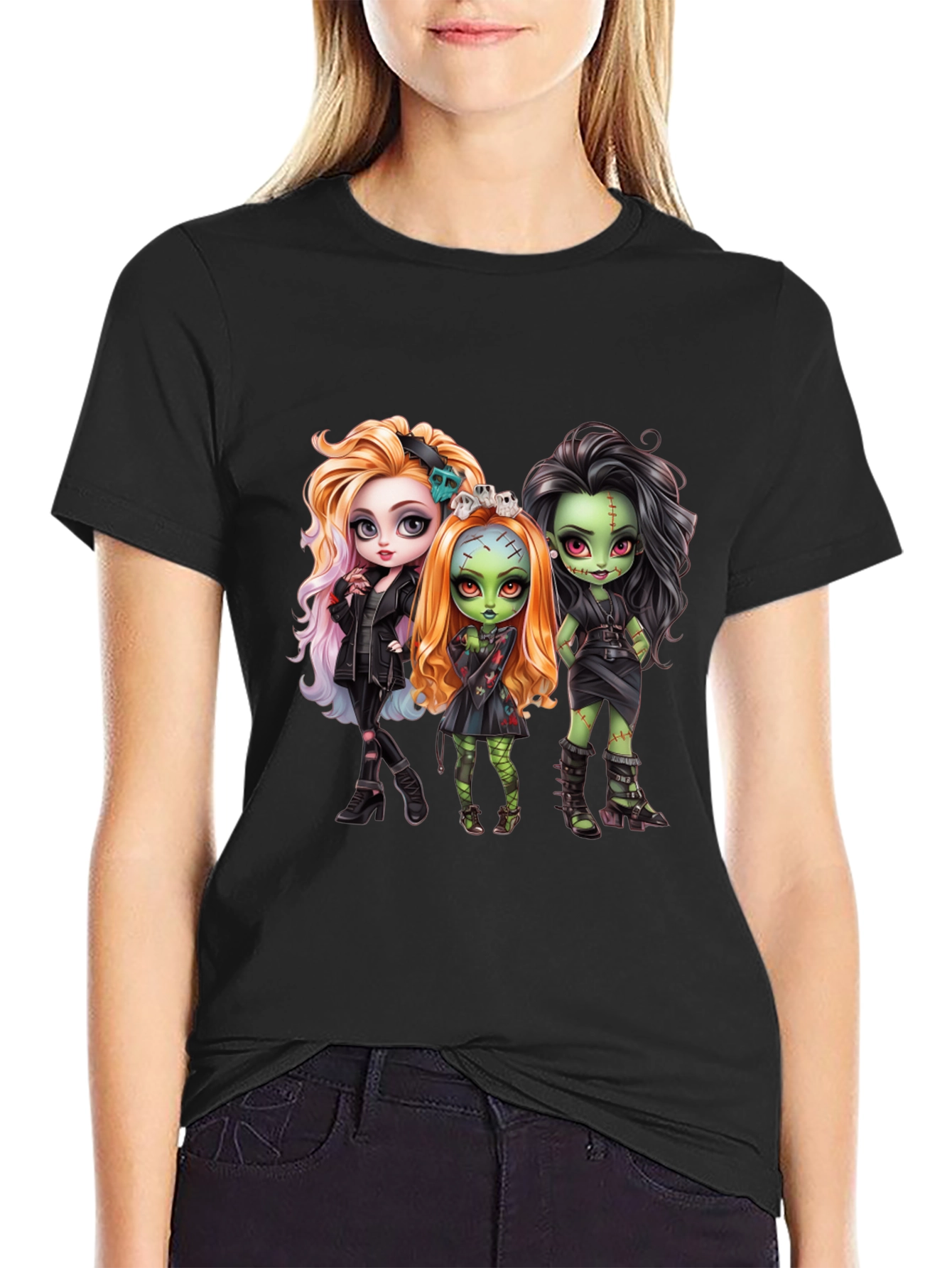 Monster High Doll Tee - Spooky Cute Graphic Shirt