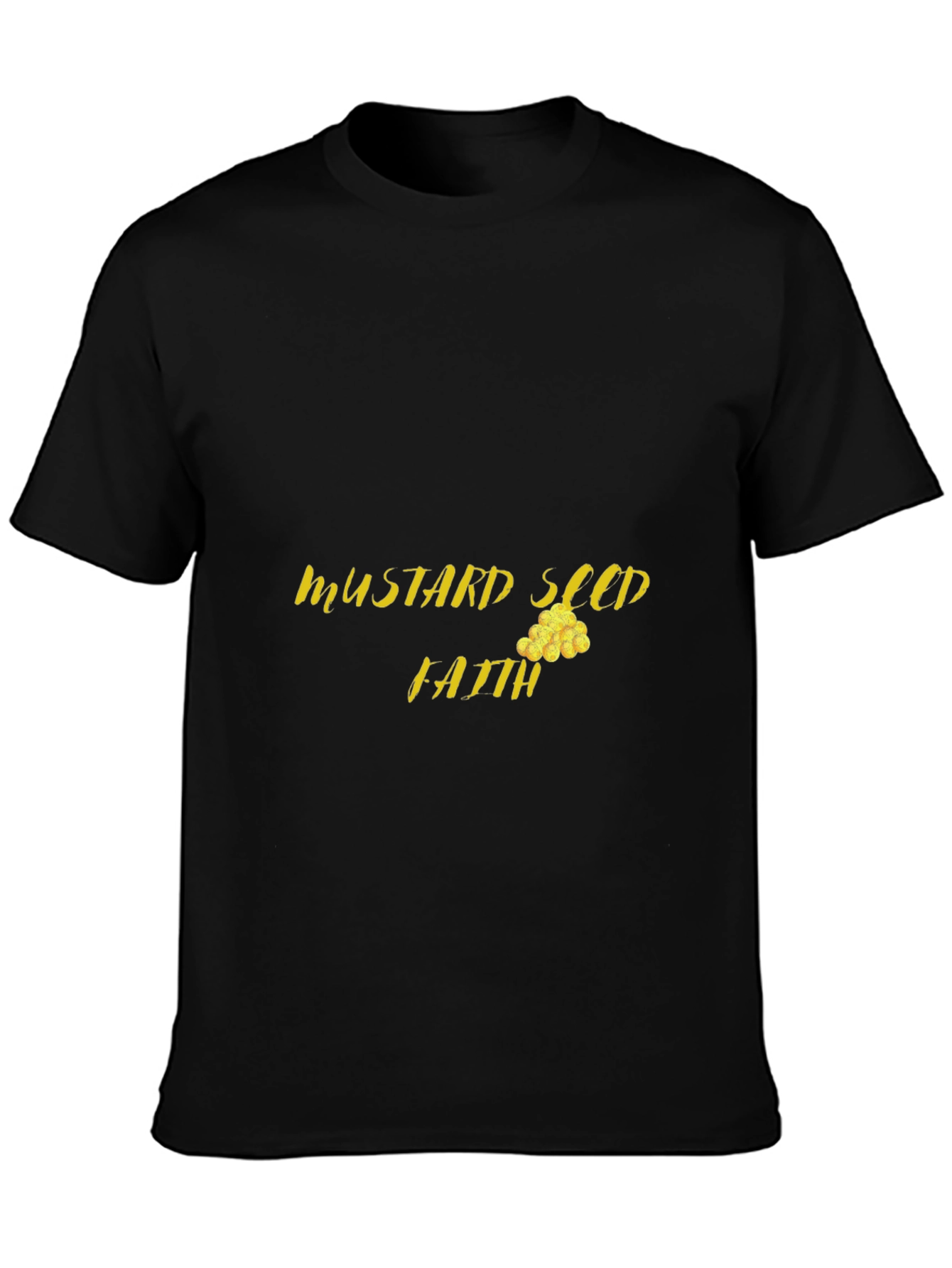 Mustard Seed Faith Graphic Tee - Black