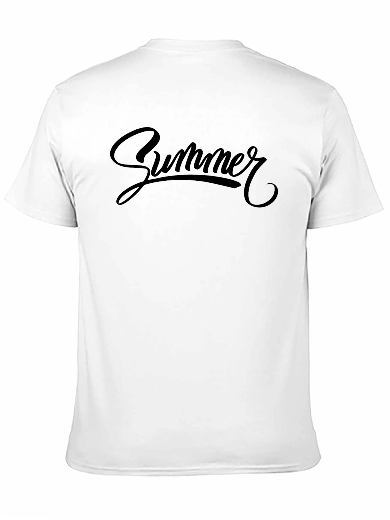 Summer Graphic Tee - Mens Black T-Shirt