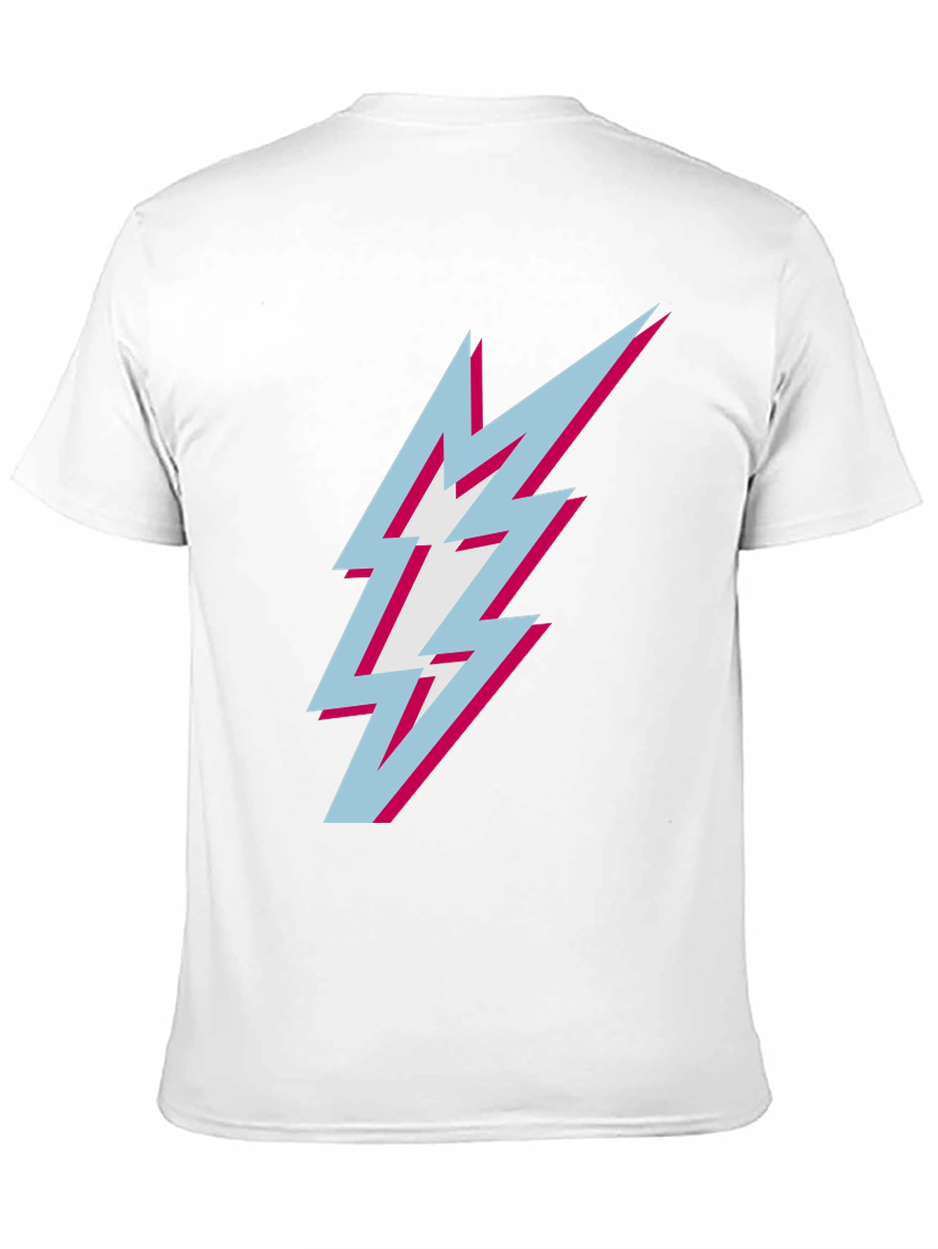 Lightning Bolt Graphic Tee - Black