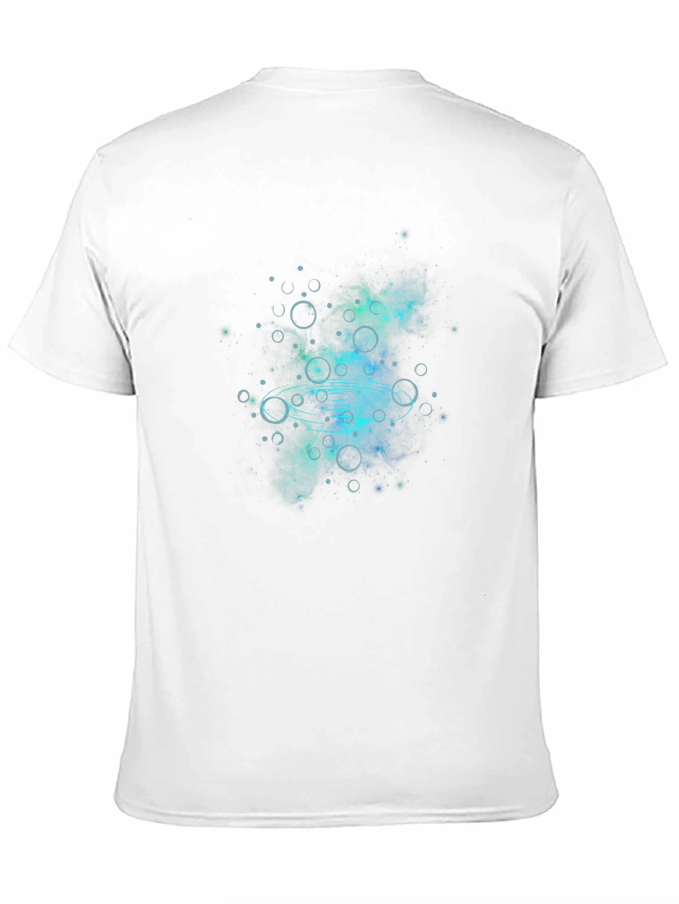 Nebula Galaxy T-Shirt - Cosmic Circle Design