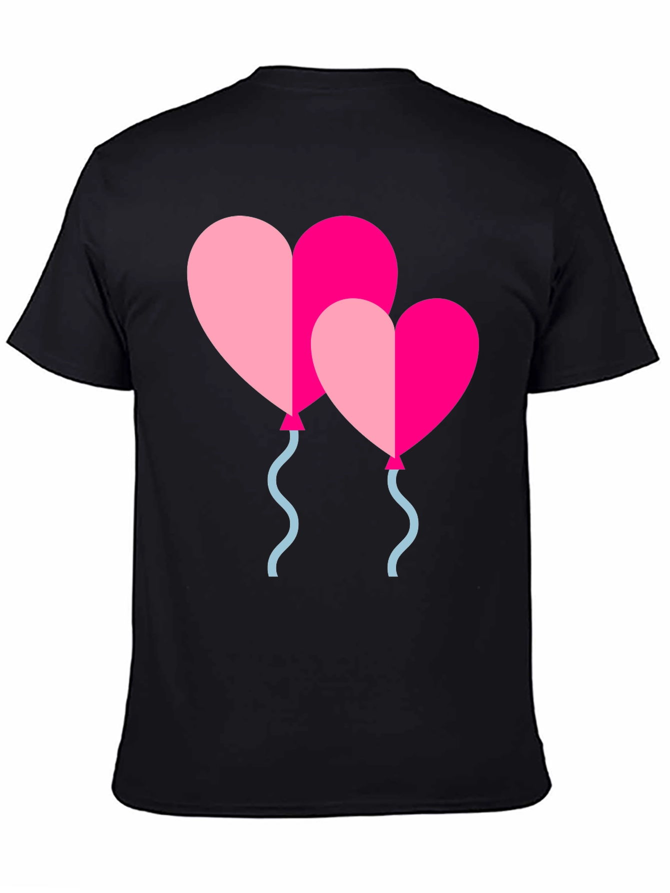 Heart Balloons Graphic T-Shirt