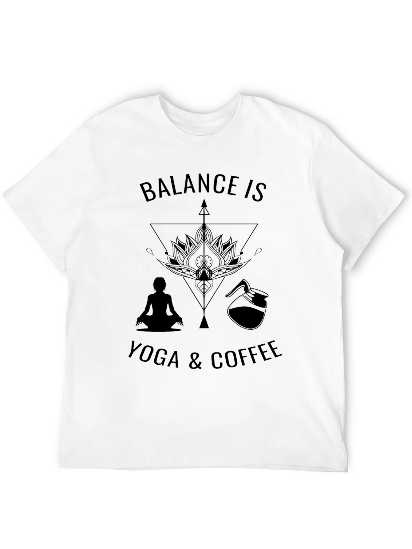 Balance Yoga & Coffee T-Shirt