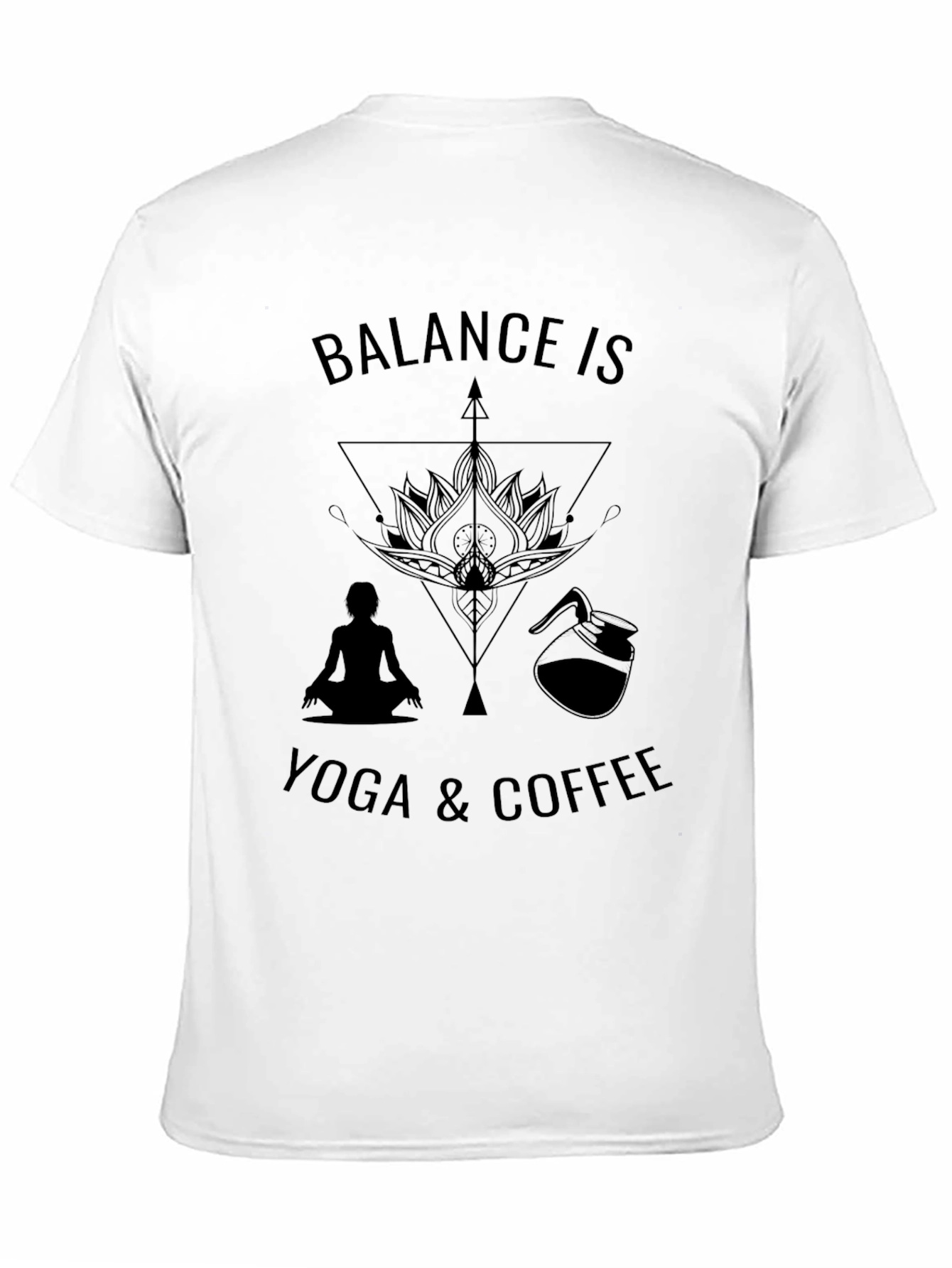 Balance Yoga & Coffee T-Shirt