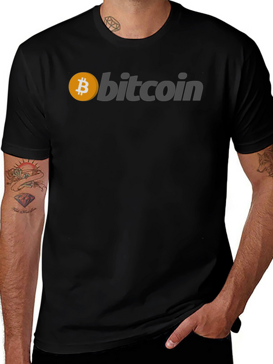 Bitcoin Logo T-Shirt - Crypto Enthusiast Tee