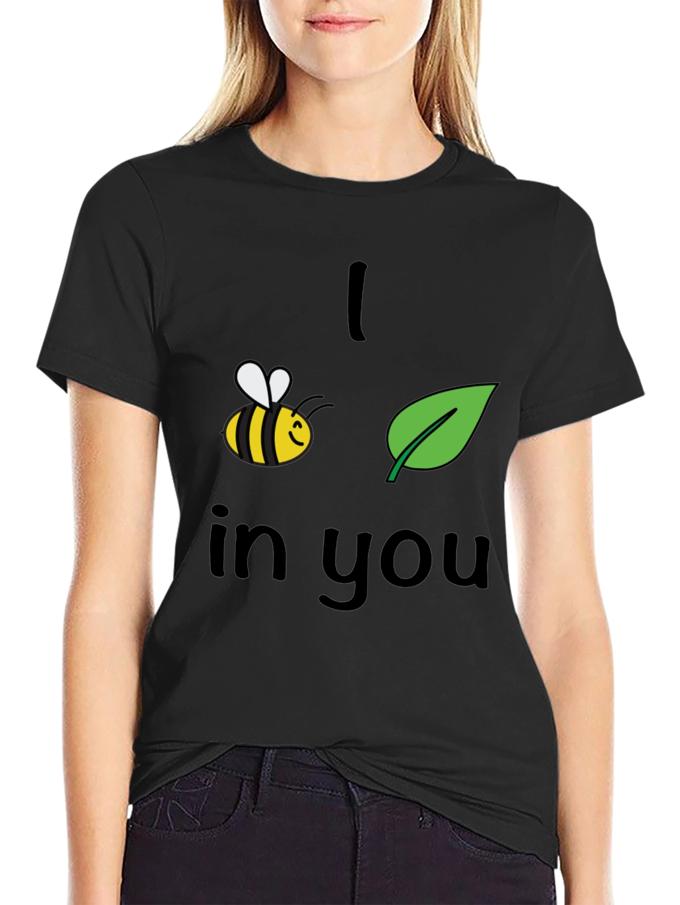 Bee Leaf In You Graphic Tee