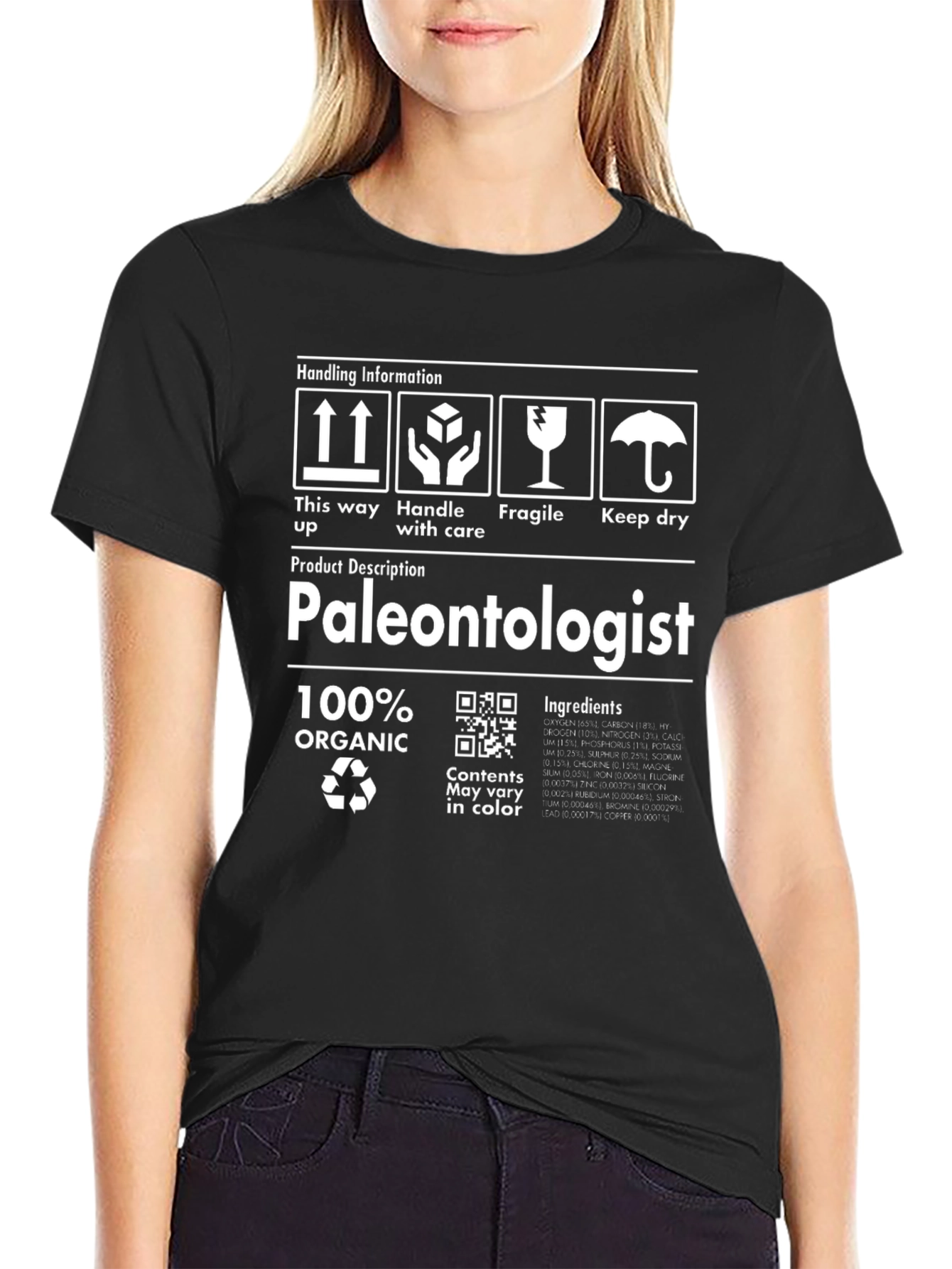 Paleontologist 100% Organic T-Shirt