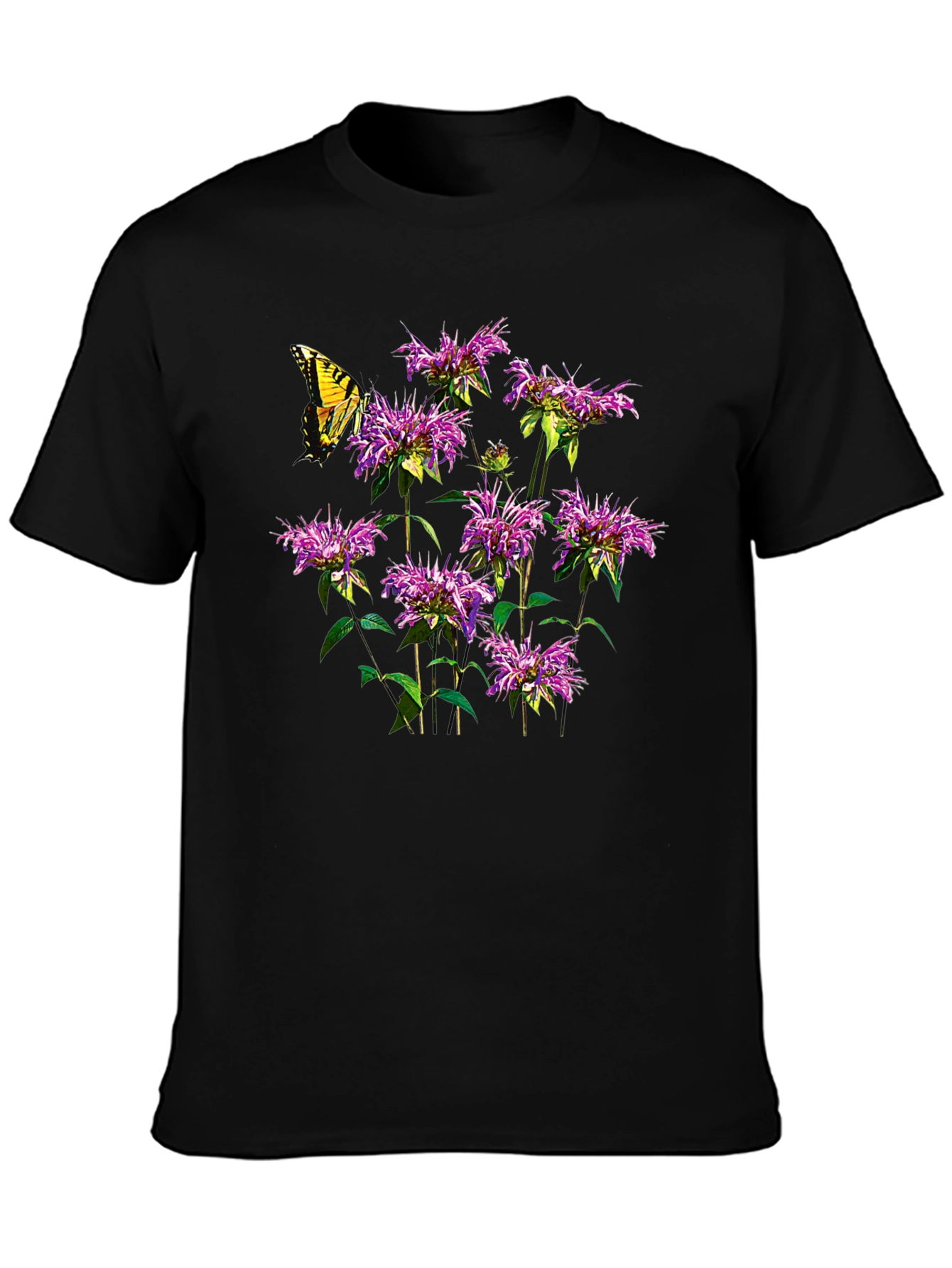 Floral Butterfly Graphic T-Shirt