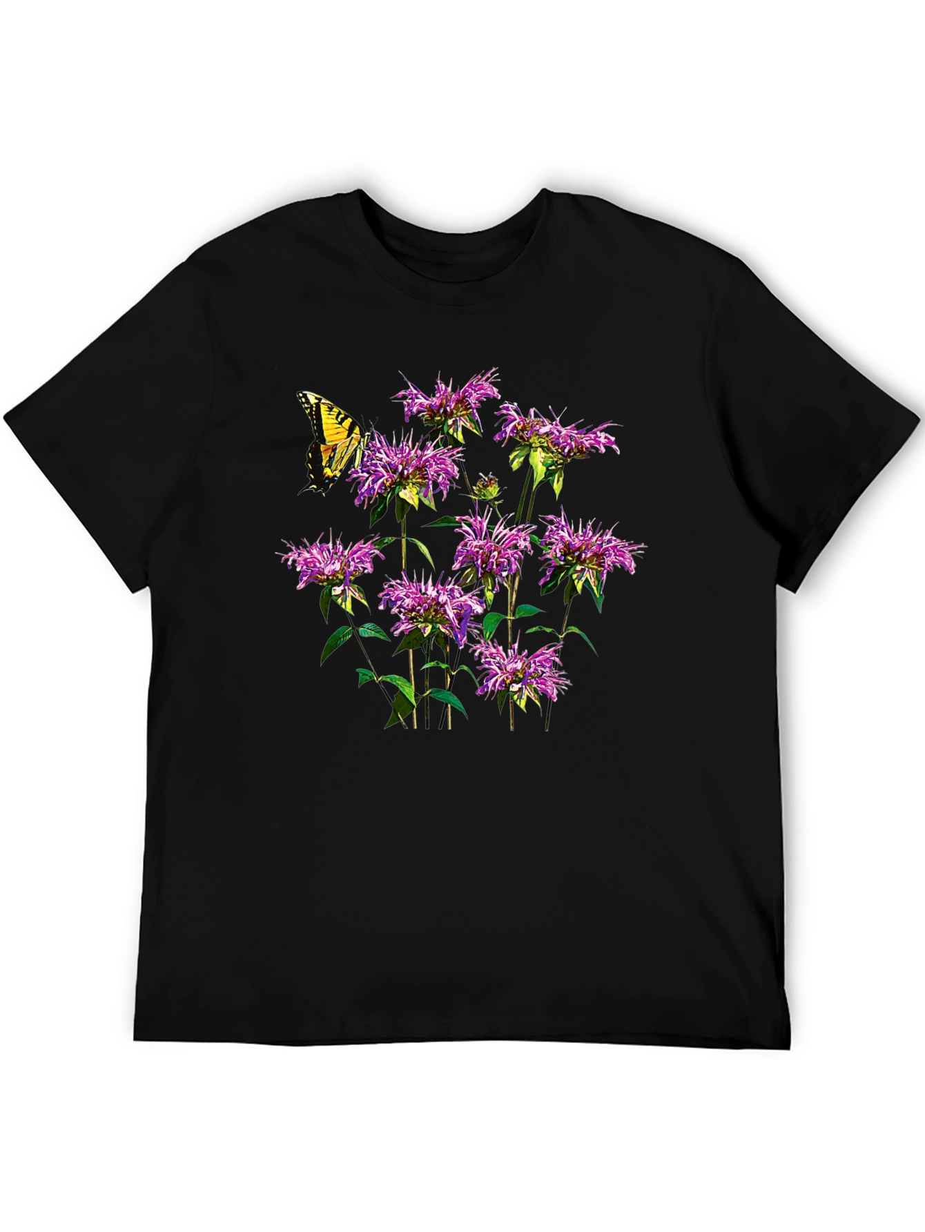 Floral Butterfly Graphic T-Shirt