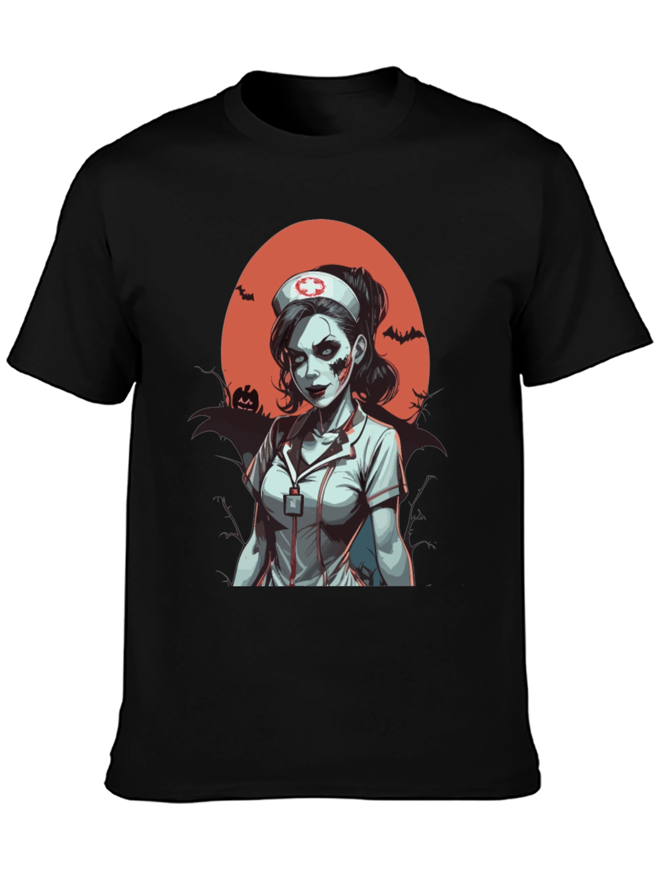 Zombie Nurse Halloween T-Shirt