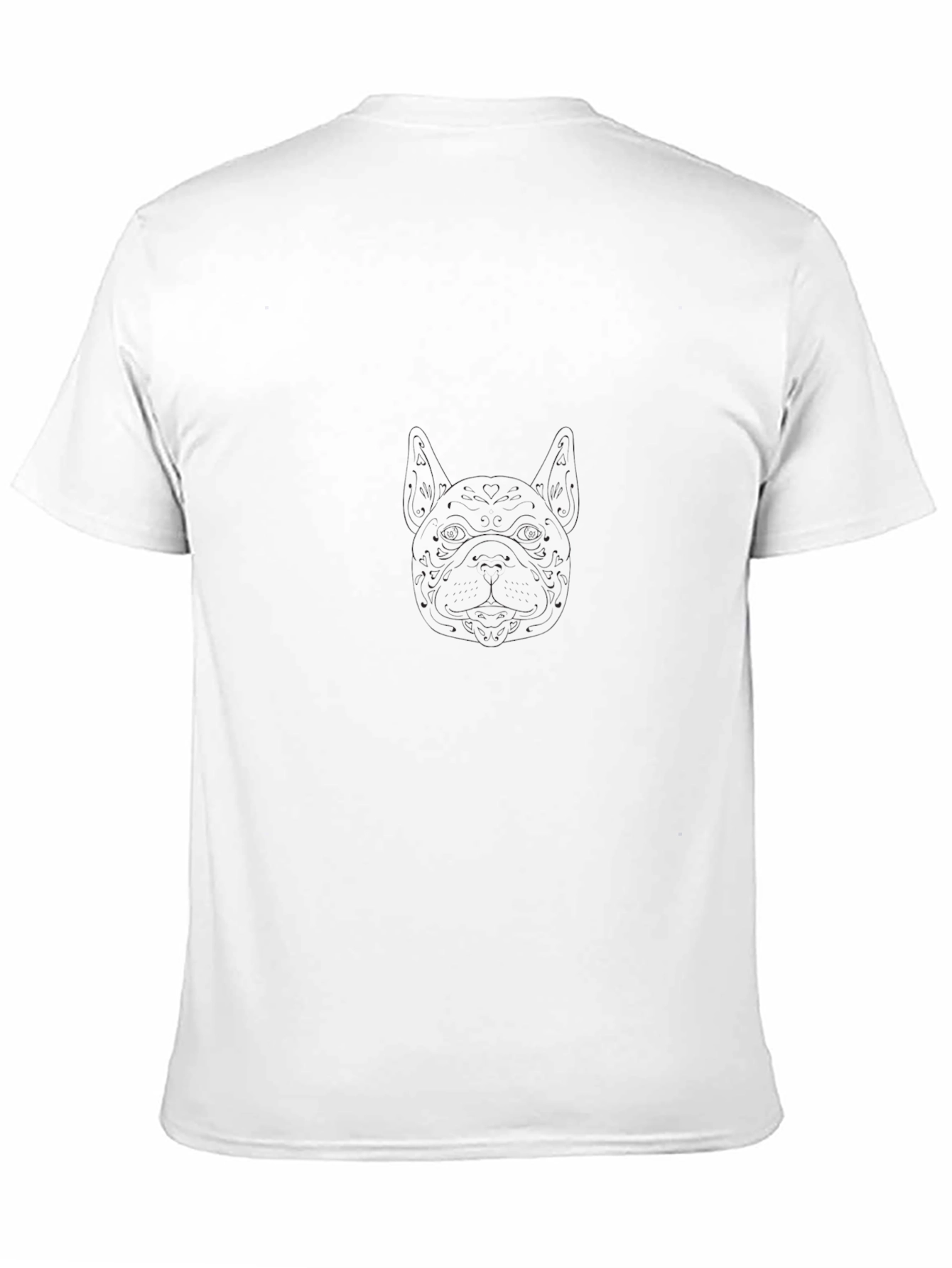 Mens Classic Black Crew Neck T-Shirt