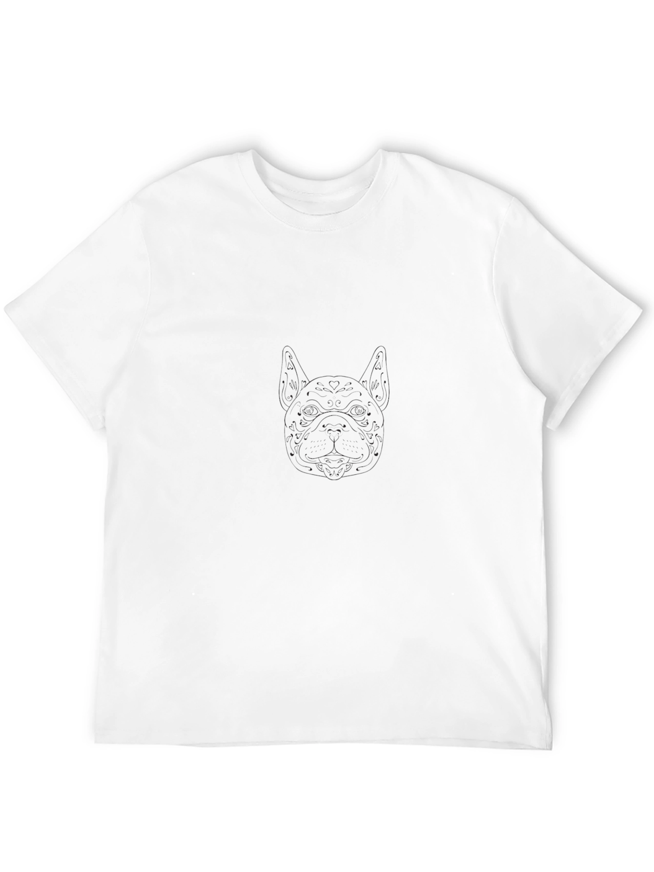 Mens Classic Black Crew Neck T-Shirt