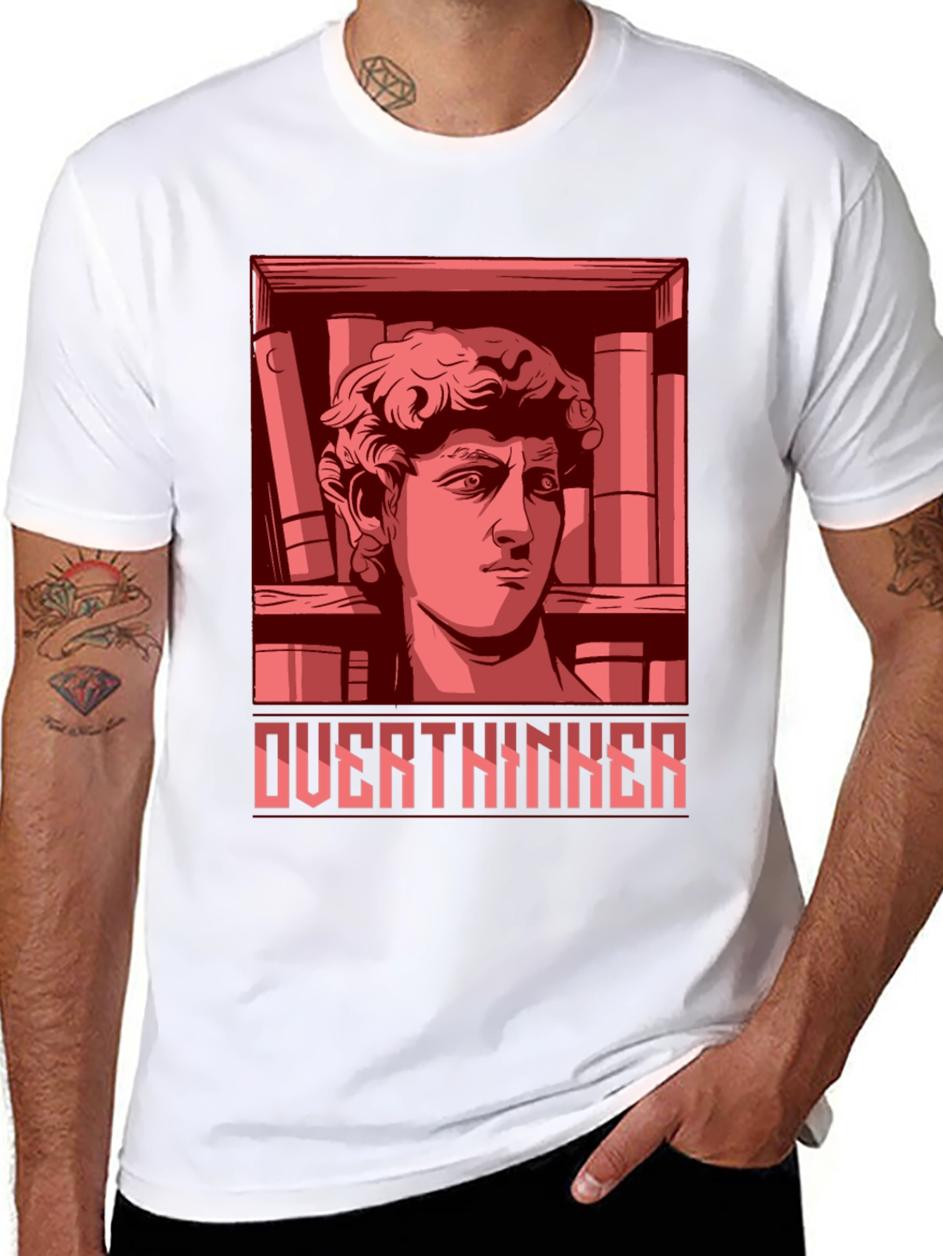Overthinker T-Shirt - Michelangelo Inspired