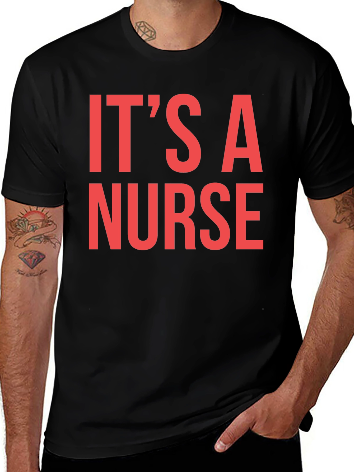 Its A Nurse Graphic Tee - Unisex T-Shirt