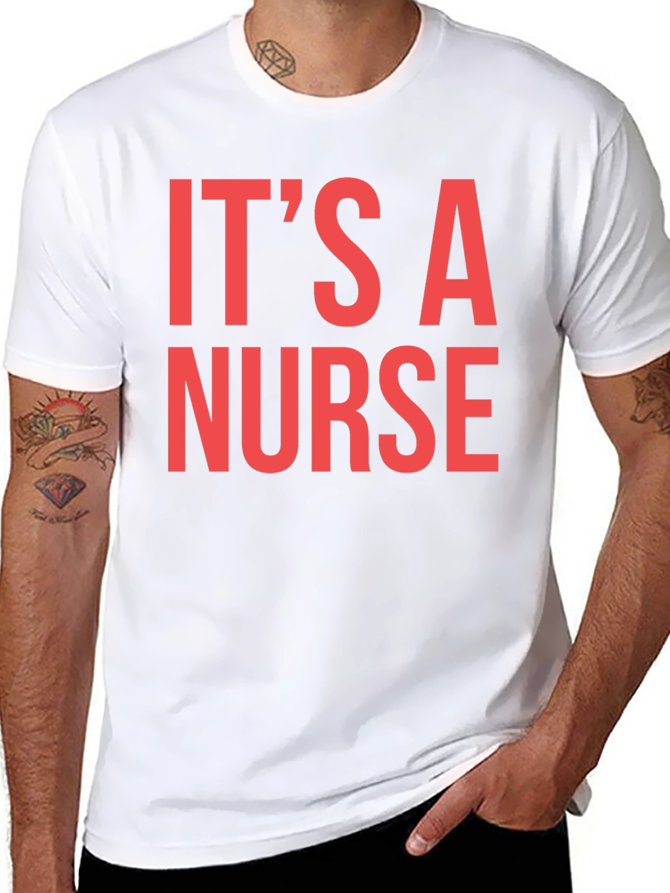 Its A Nurse Graphic Tee - Unisex T-Shirt