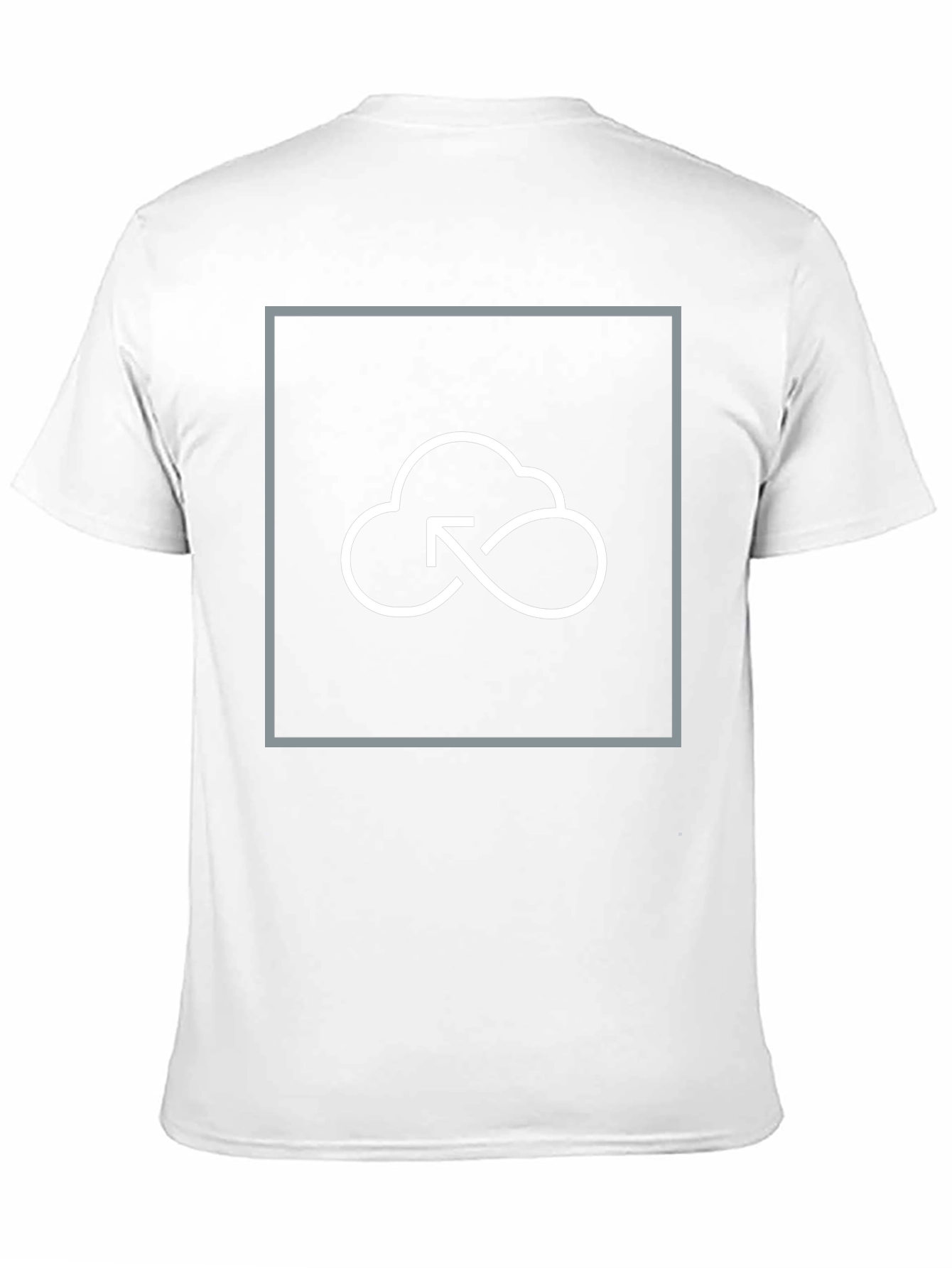 Cloud Upload Graphic Tee - Modern Style