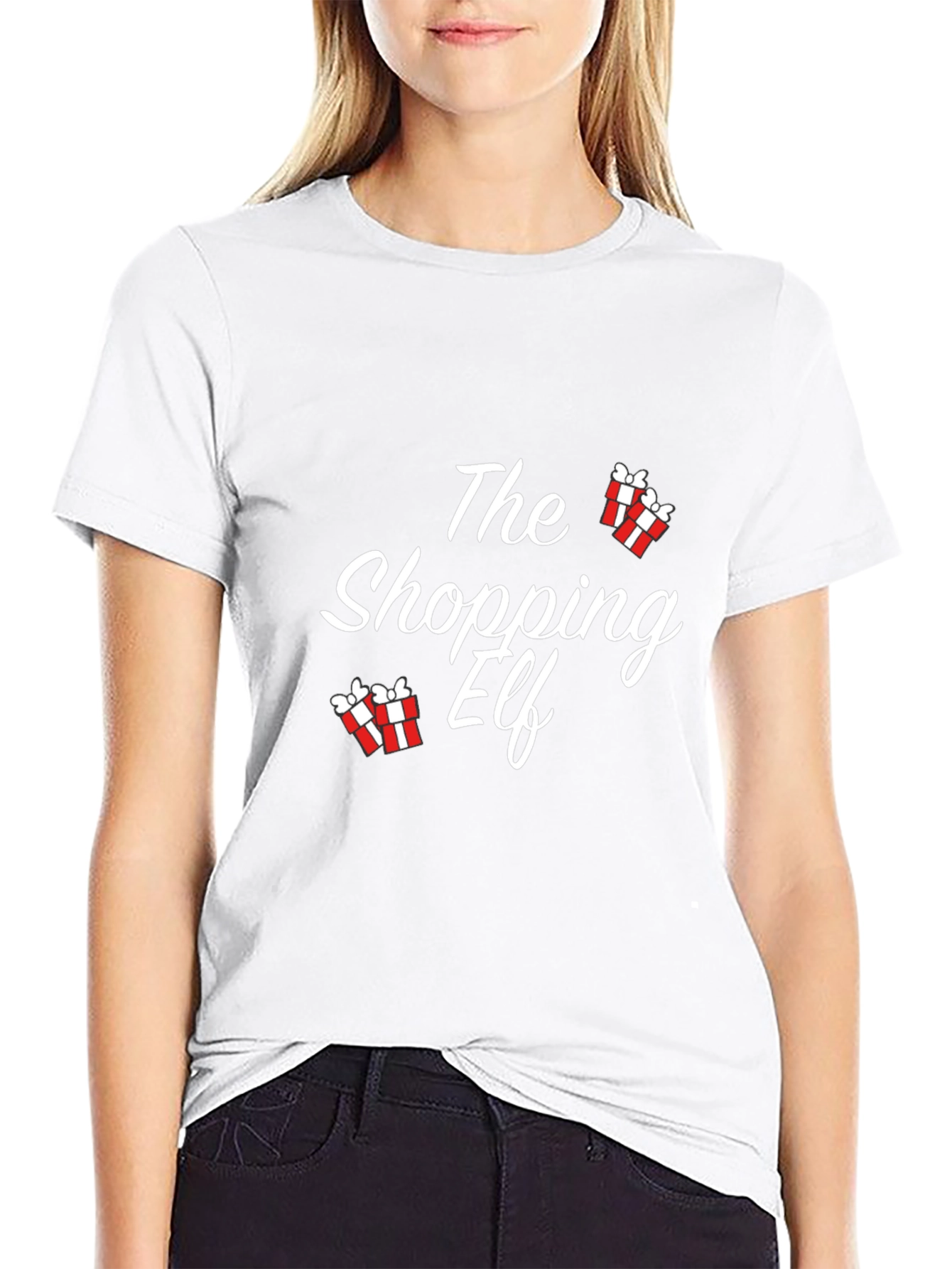 The Shopping Elf Christmas T-Shirt