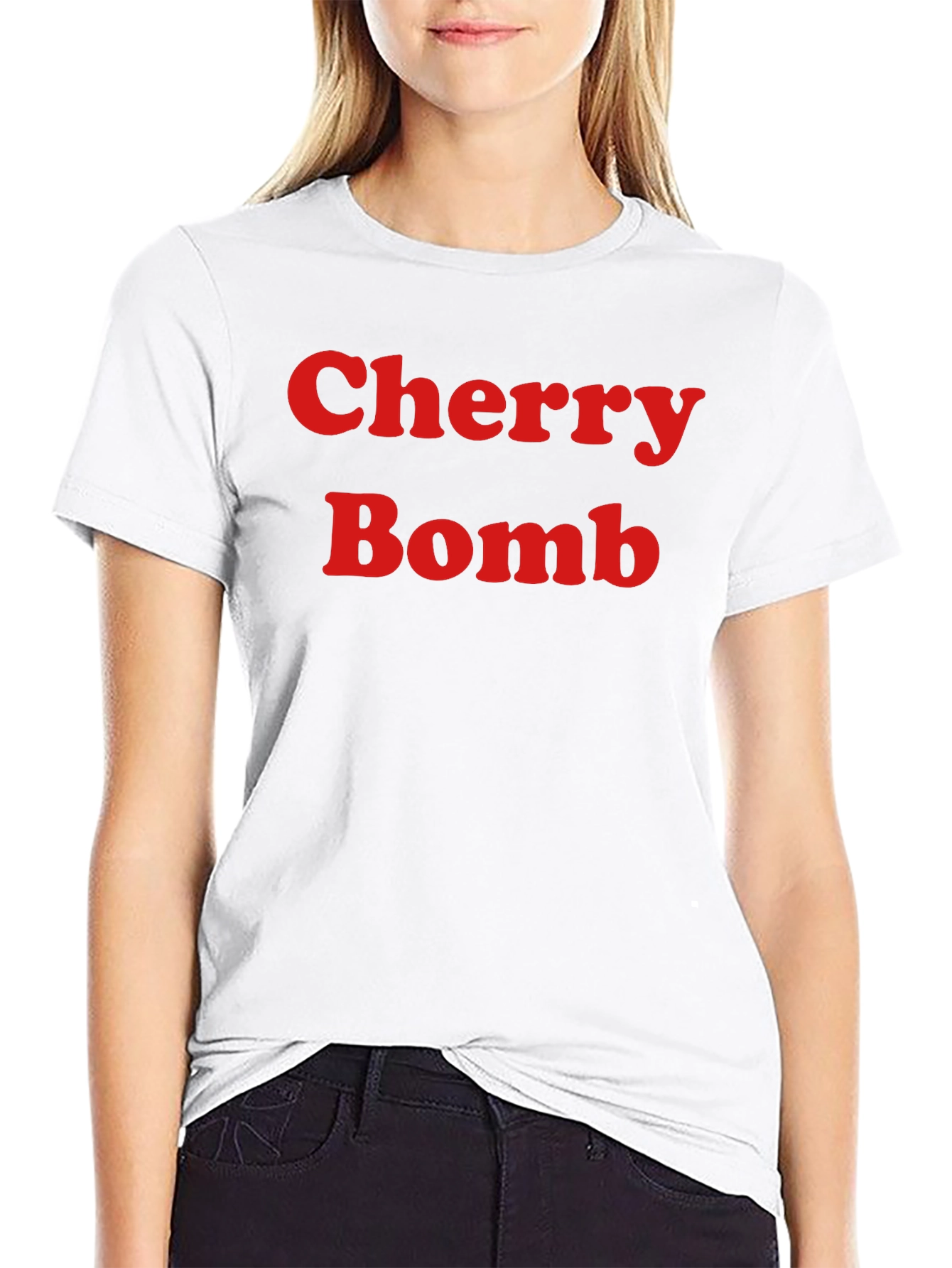 Cherry Bomb Graphic T-Shirt - Bold Statement Tee