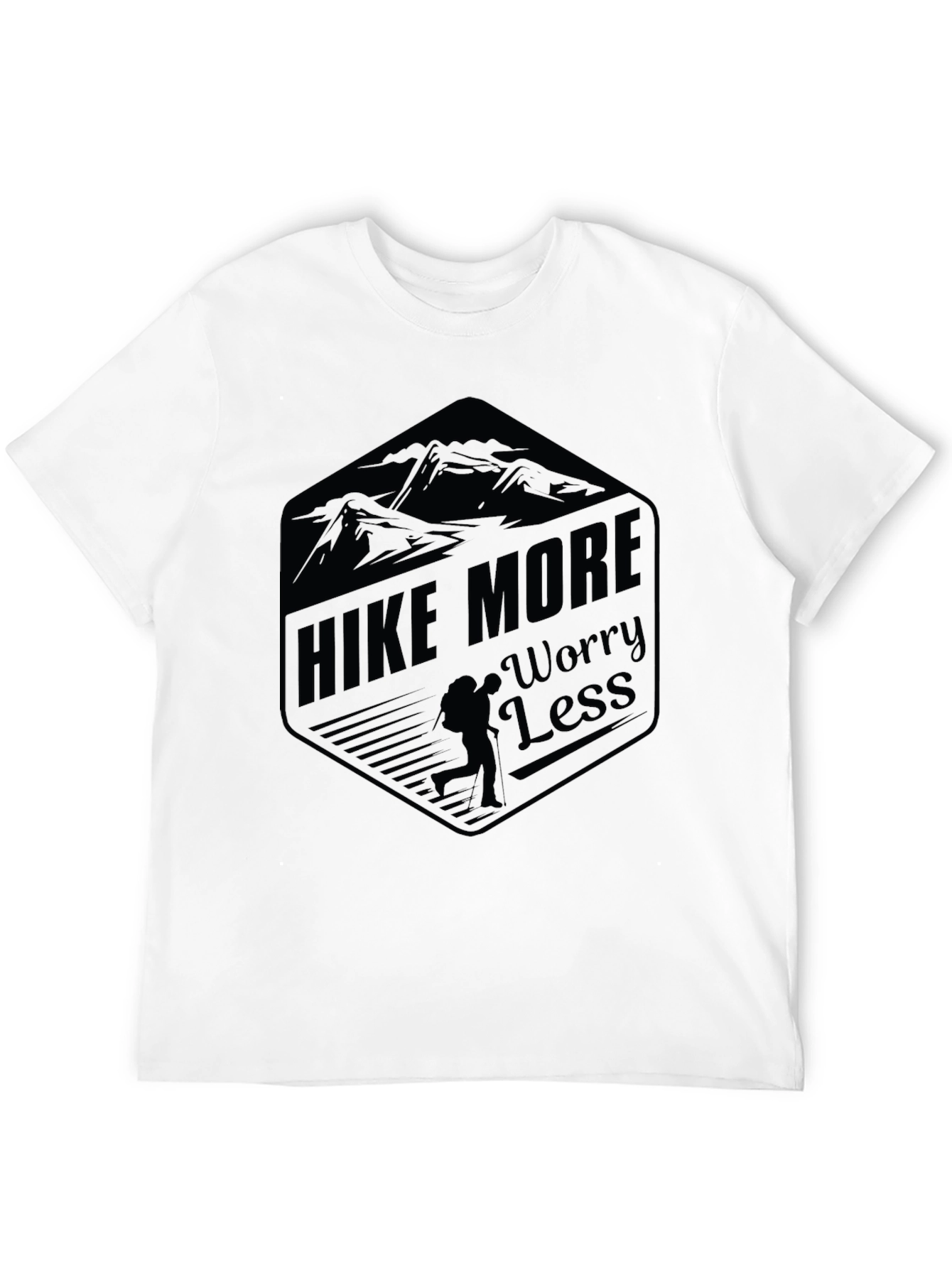 Hike More Worry Less Graphic Tee