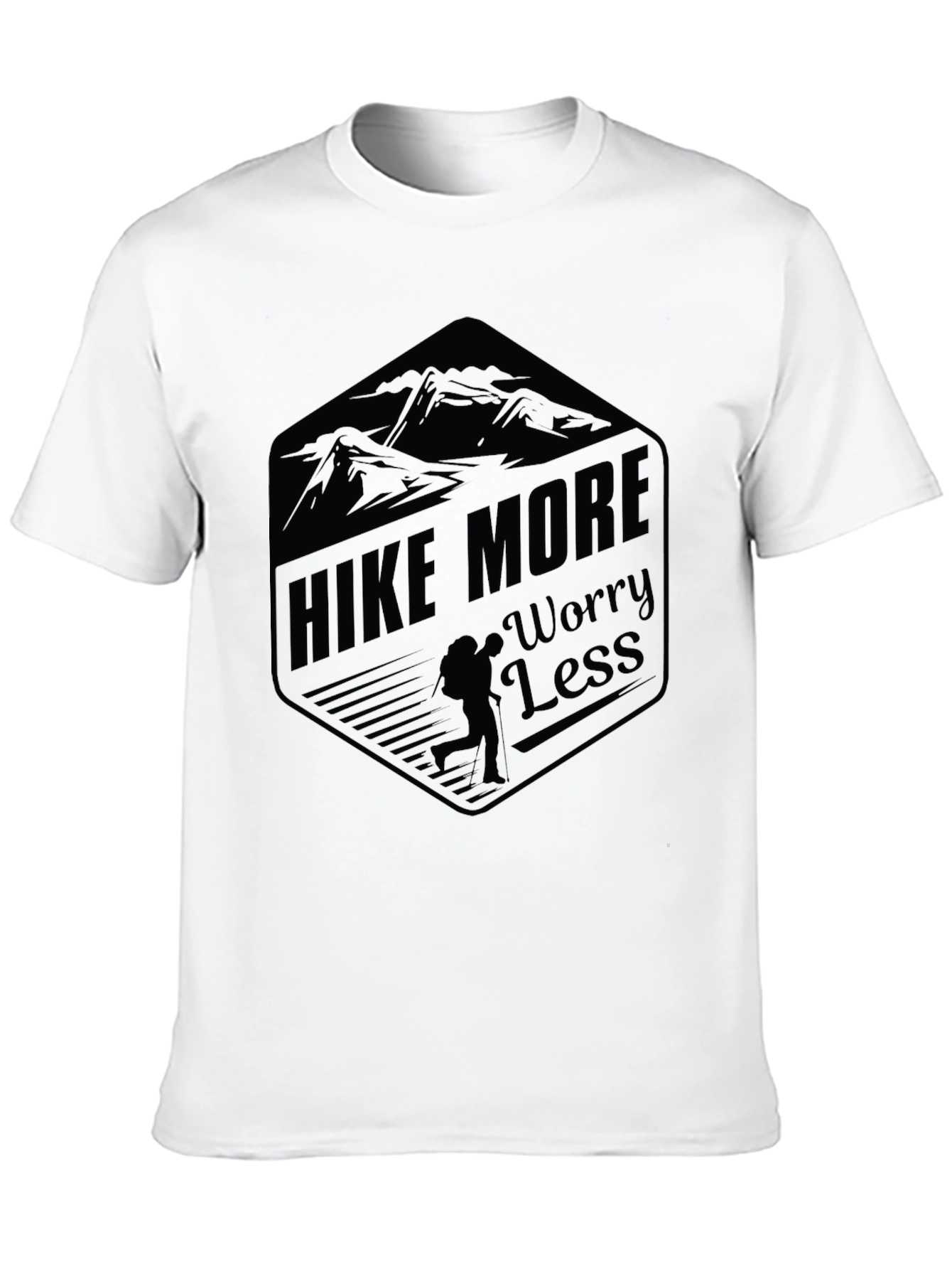 Hike More Worry Less Graphic Tee