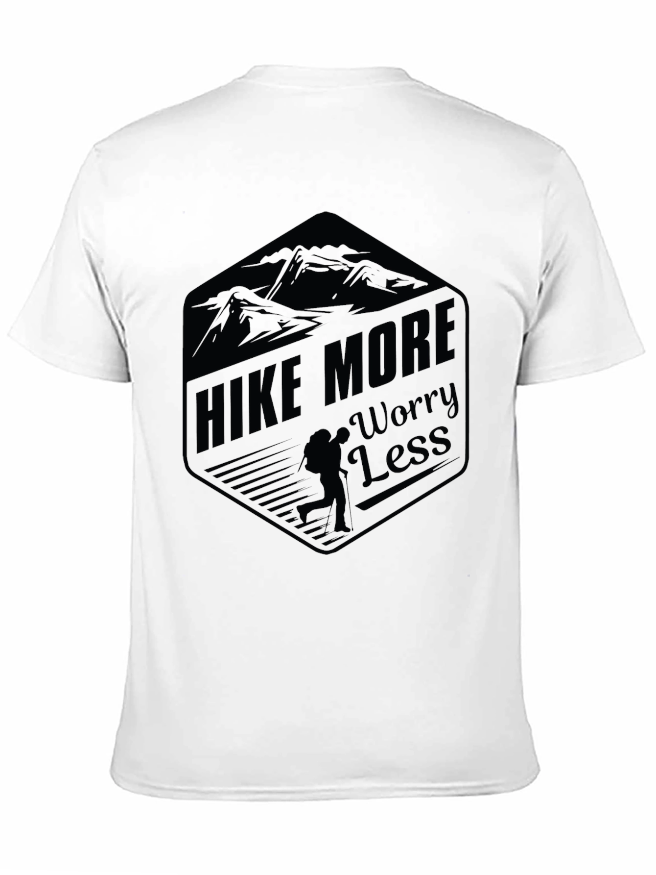 Hike More Worry Less Graphic Tee