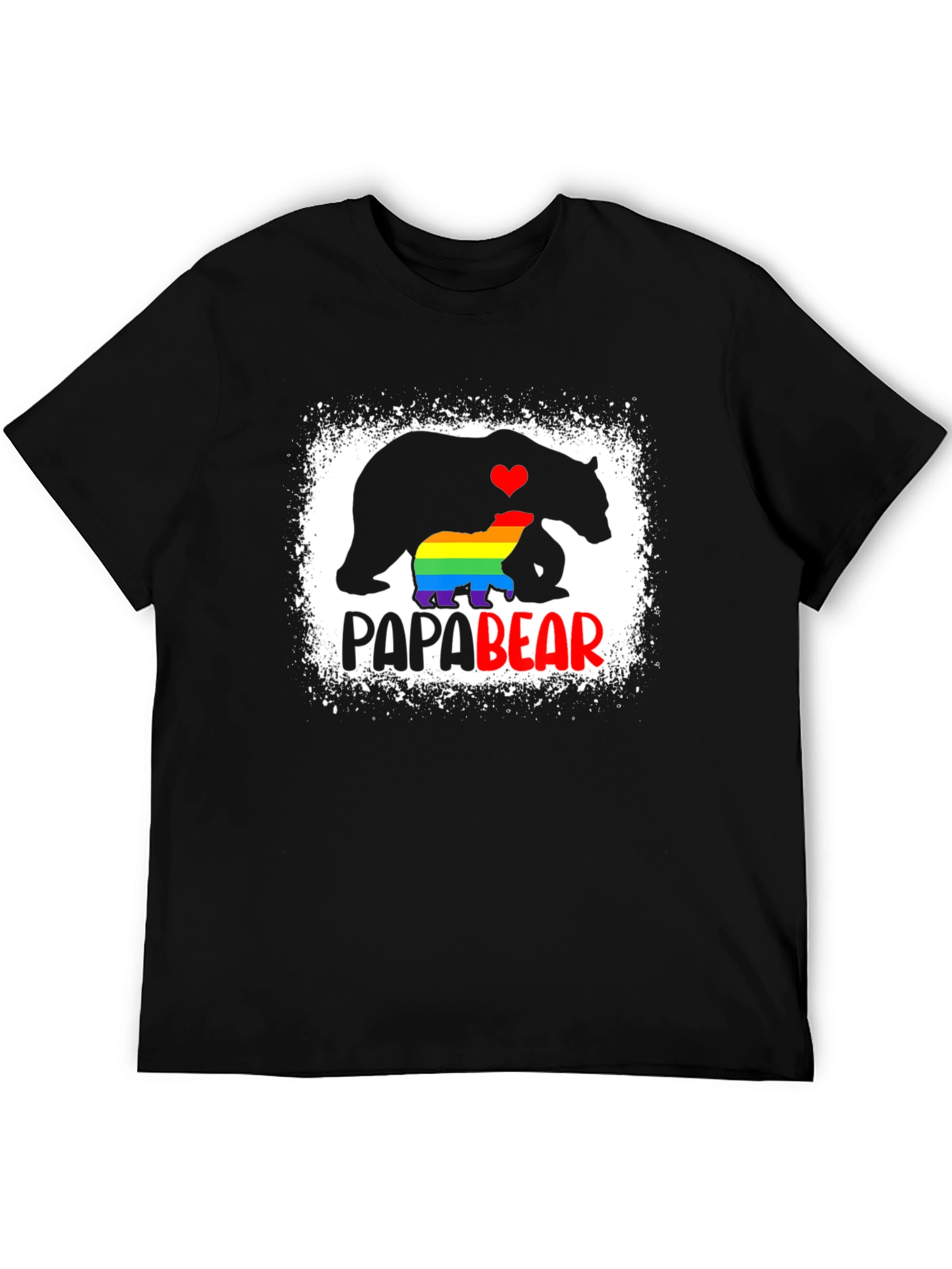 Papa Bear LGBT Pride T-Shirt