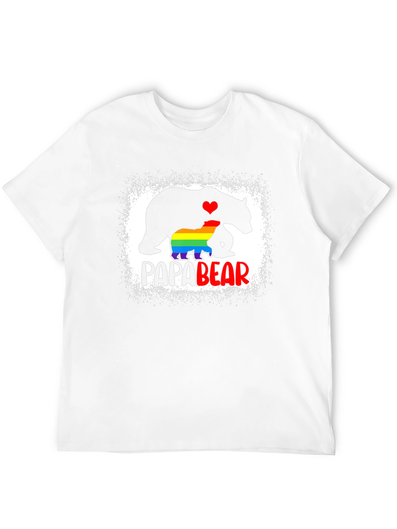 Papa Bear LGBT Pride T-Shirt