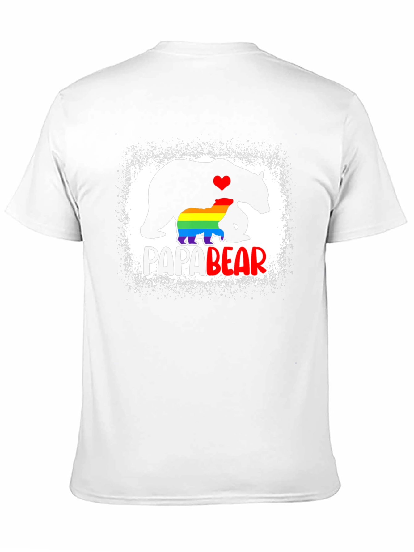Papa Bear LGBT Pride T-Shirt