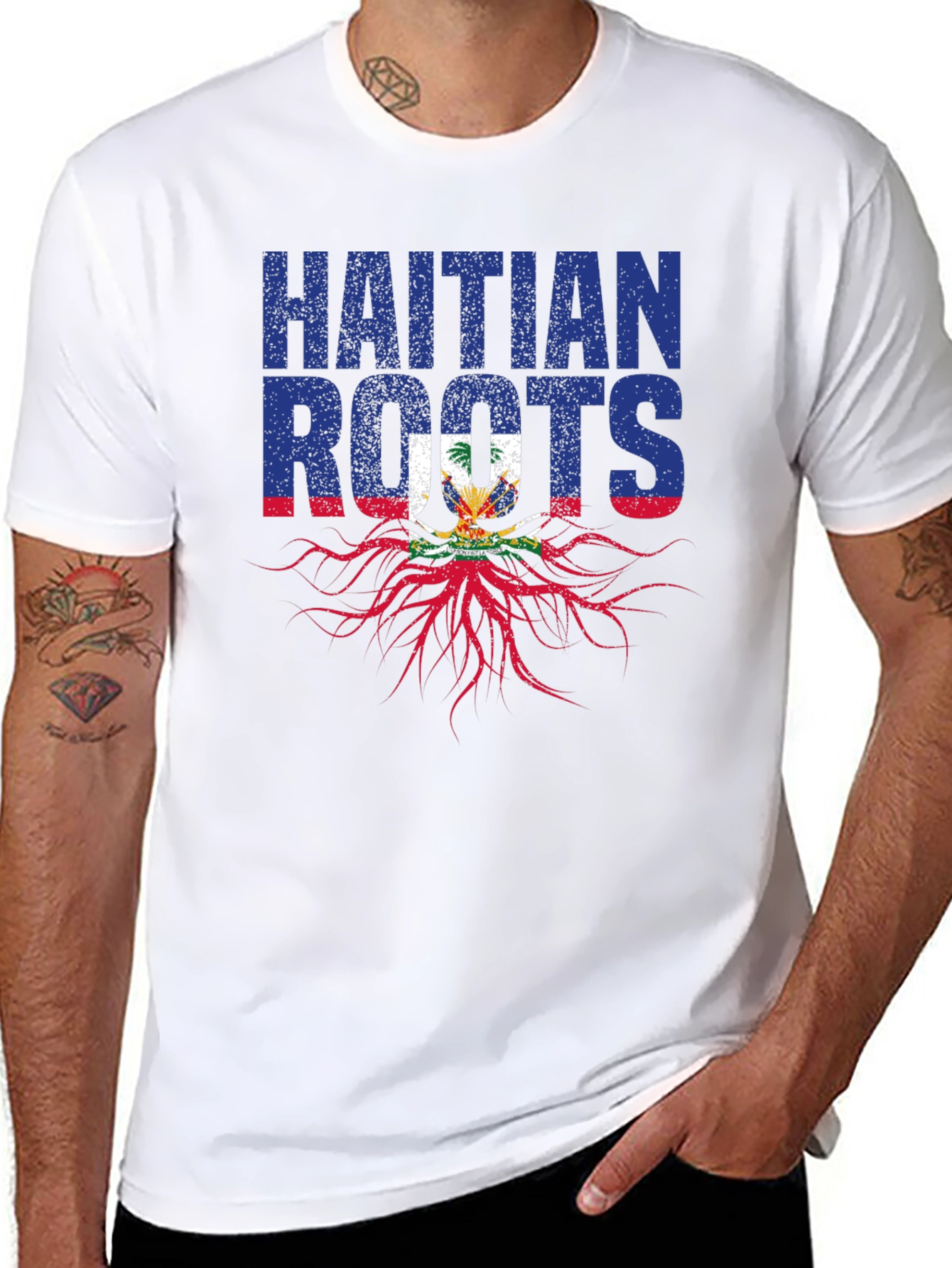Haitian Roots Graphic Tee