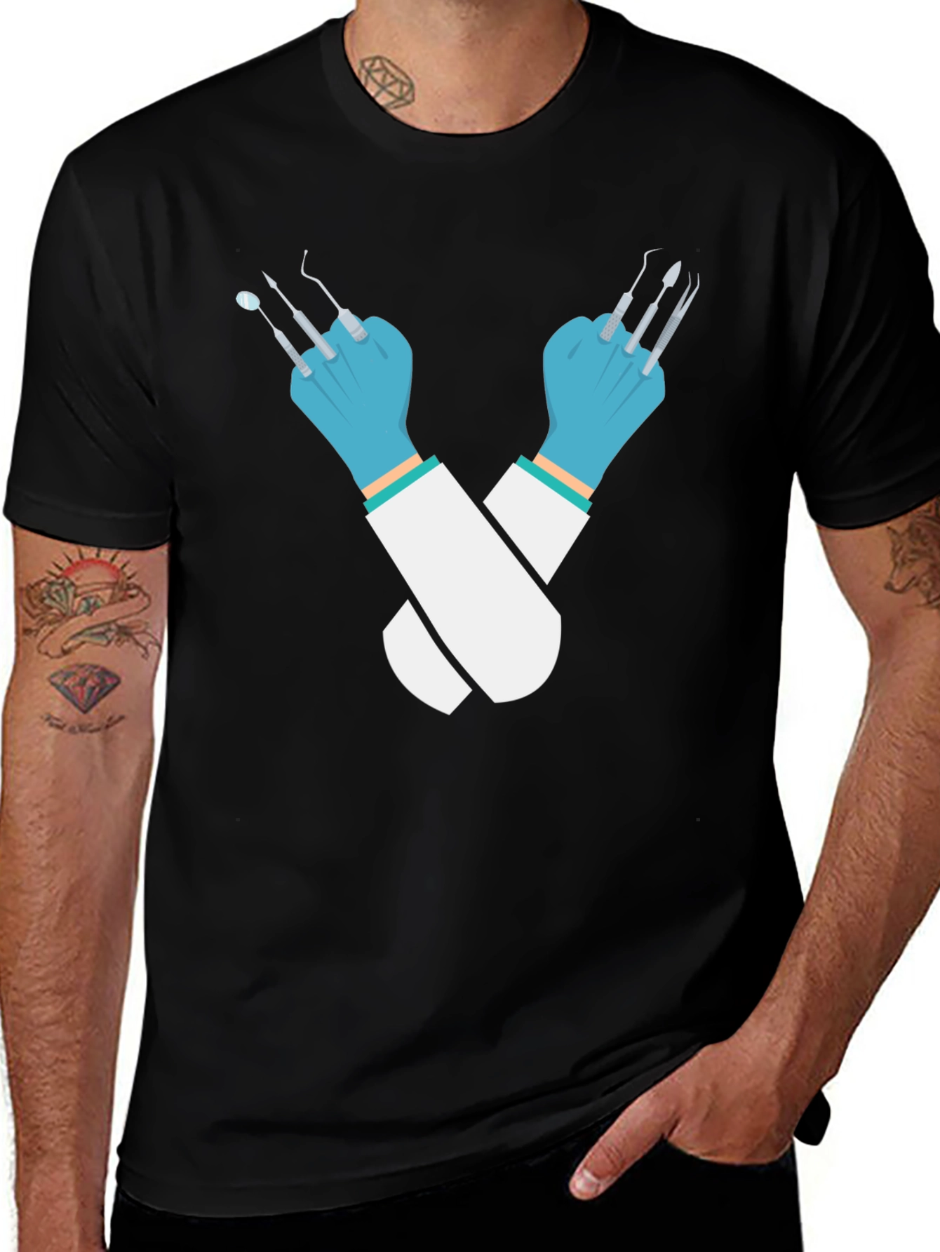 Dentist Tools Graphic T-Shirt