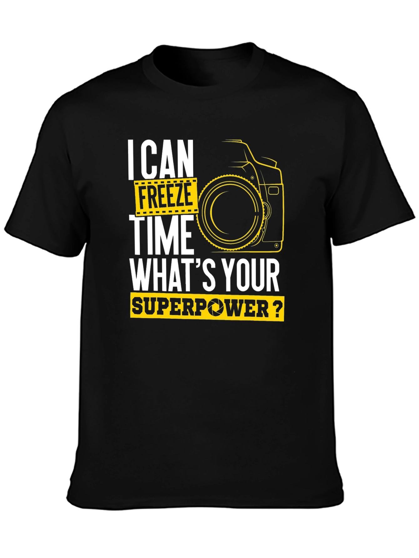 Freeze Time Photographer T-Shirt