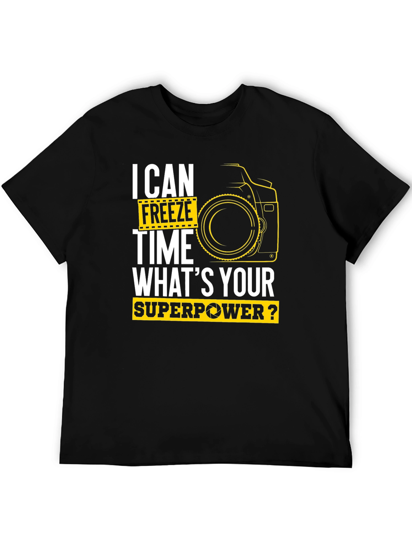 Freeze Time Photographer T-Shirt