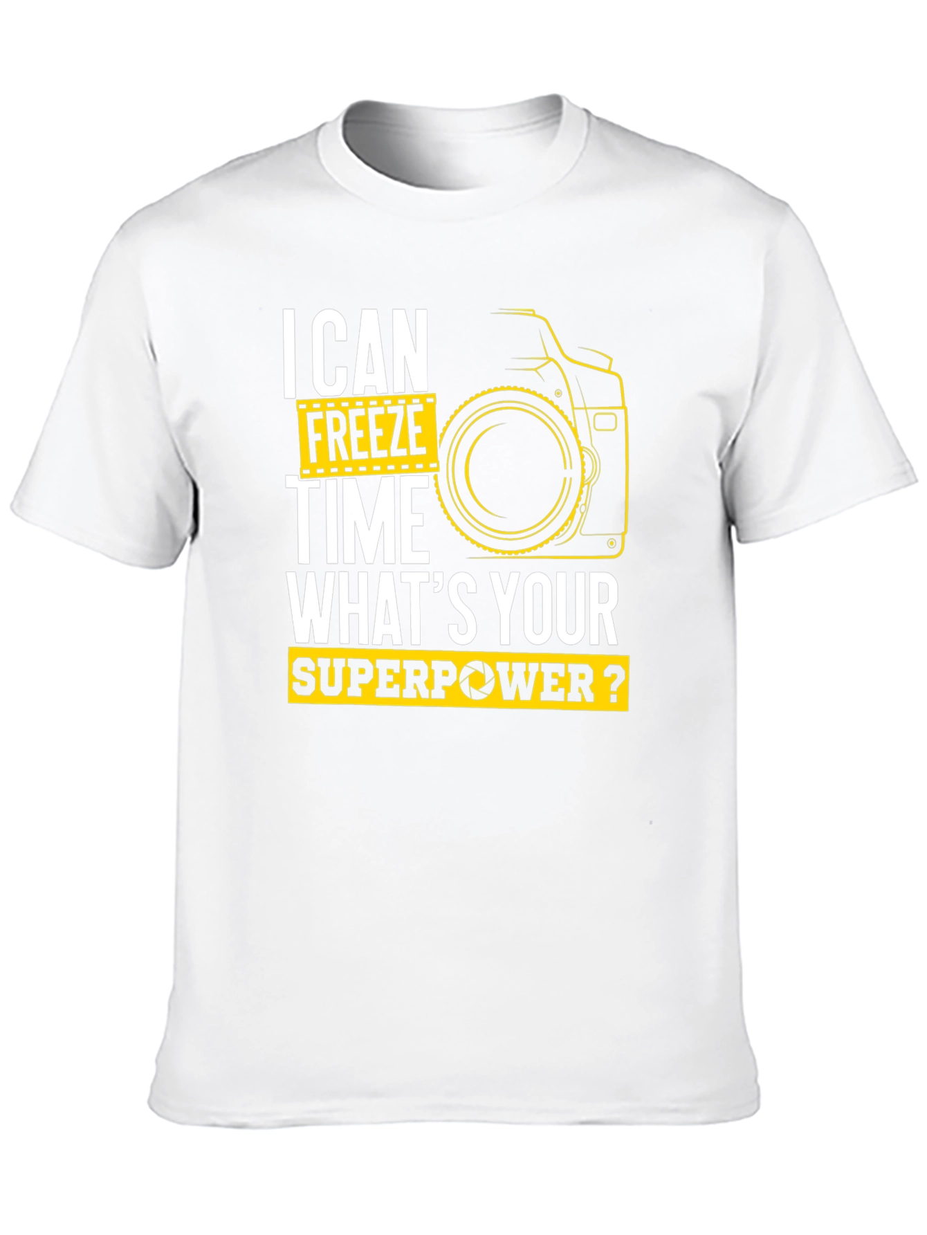 Freeze Time Photographer T-Shirt