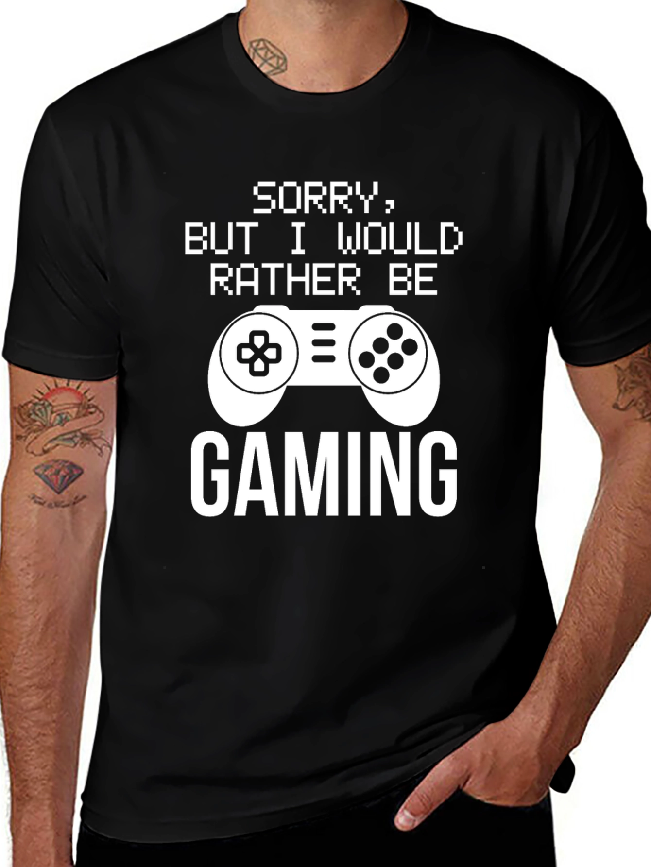 Sorry Gaming T-Shirt: Gamer Apparel