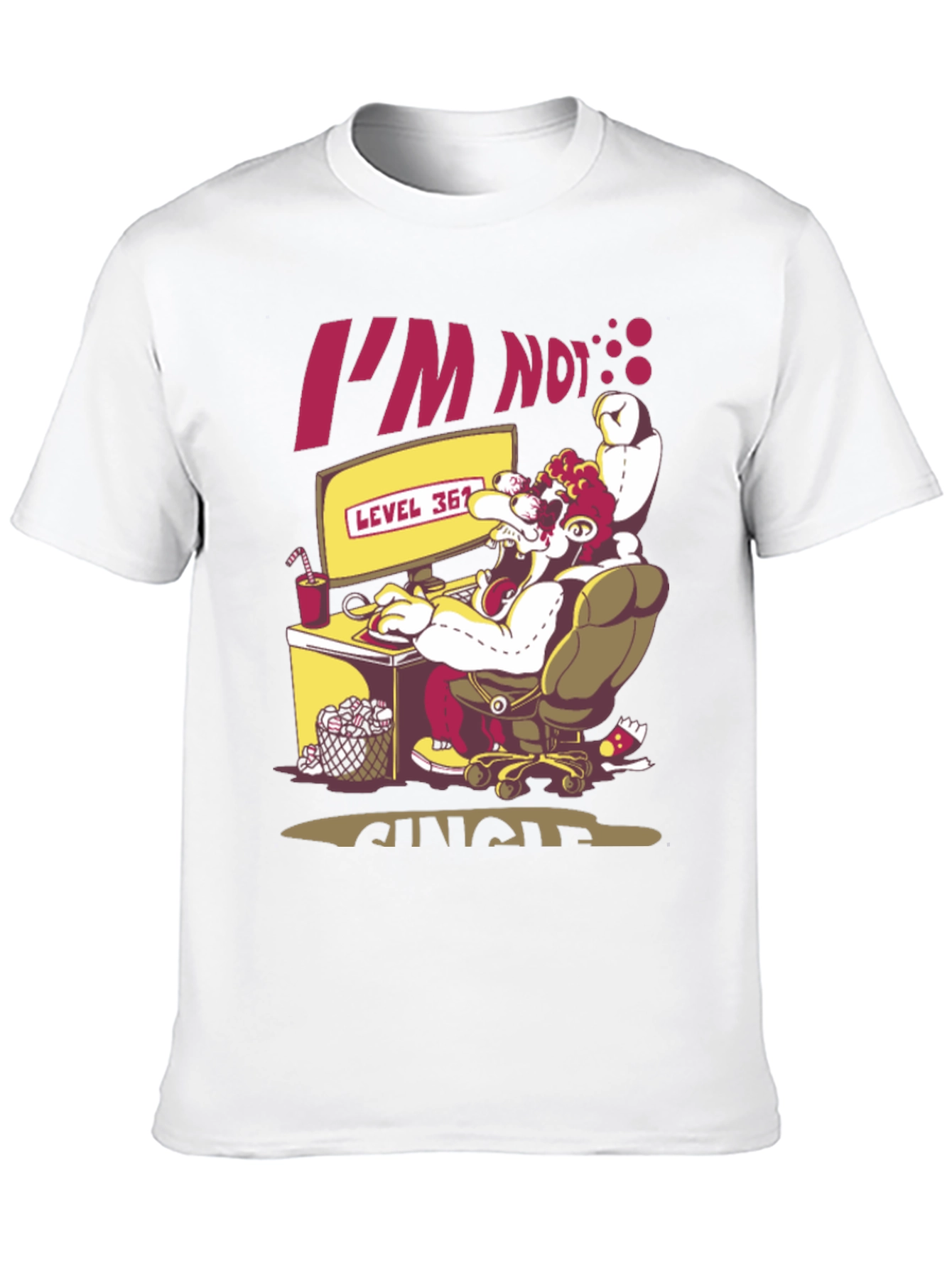 Im Not Single Level 36! Gamer T-Shirt