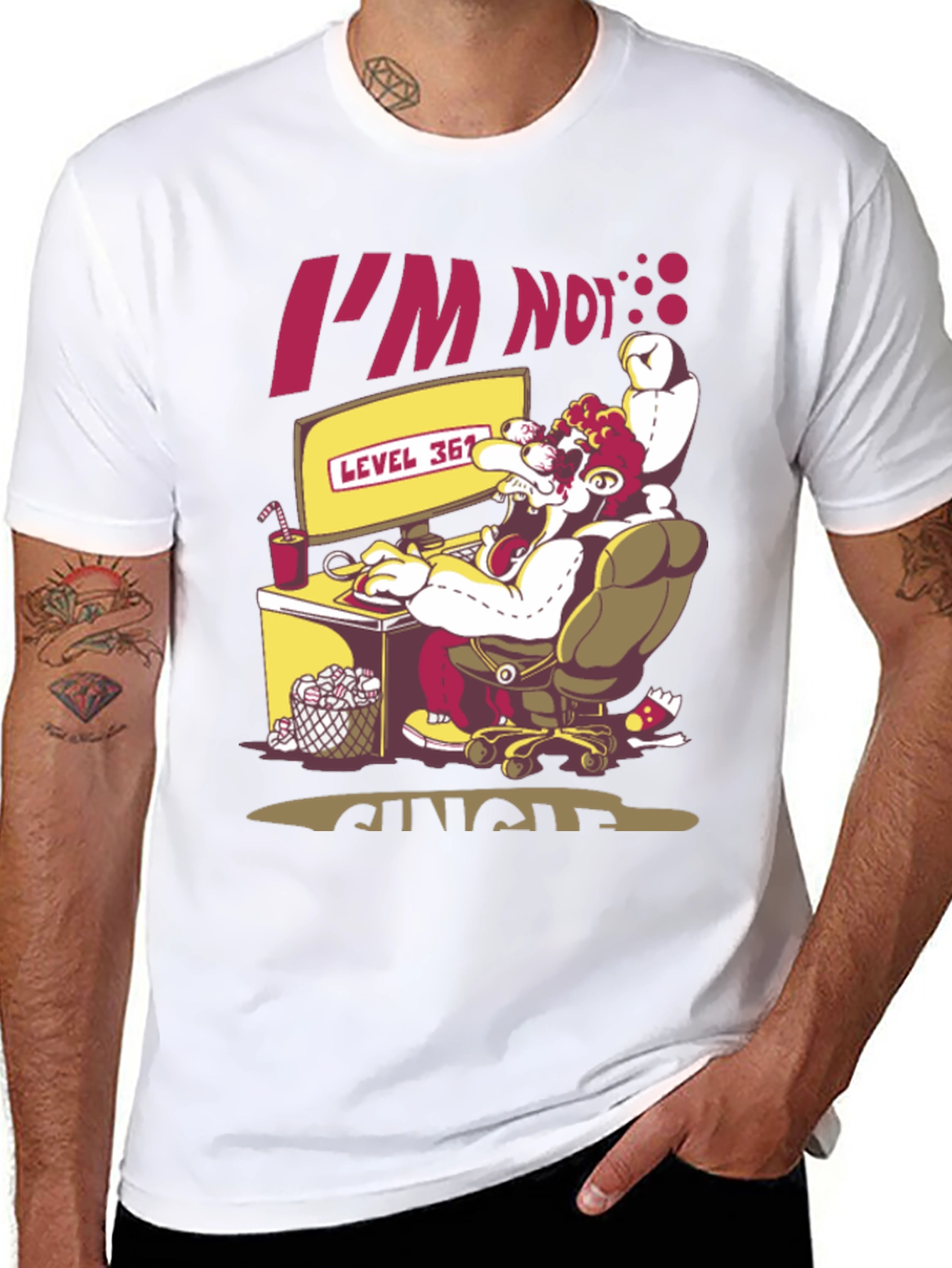 Im Not Single Level 36! Gamer T-Shirt