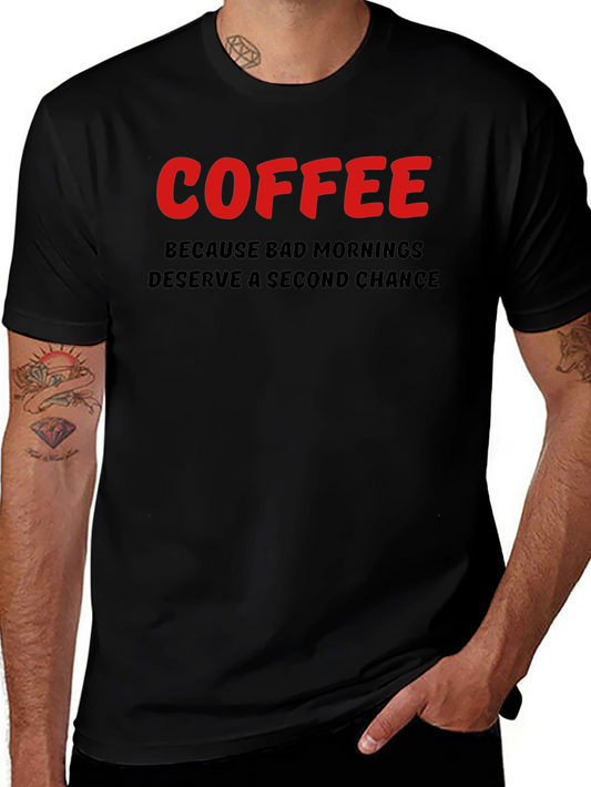 Coffee Second Chance Graphic T-Shirt
