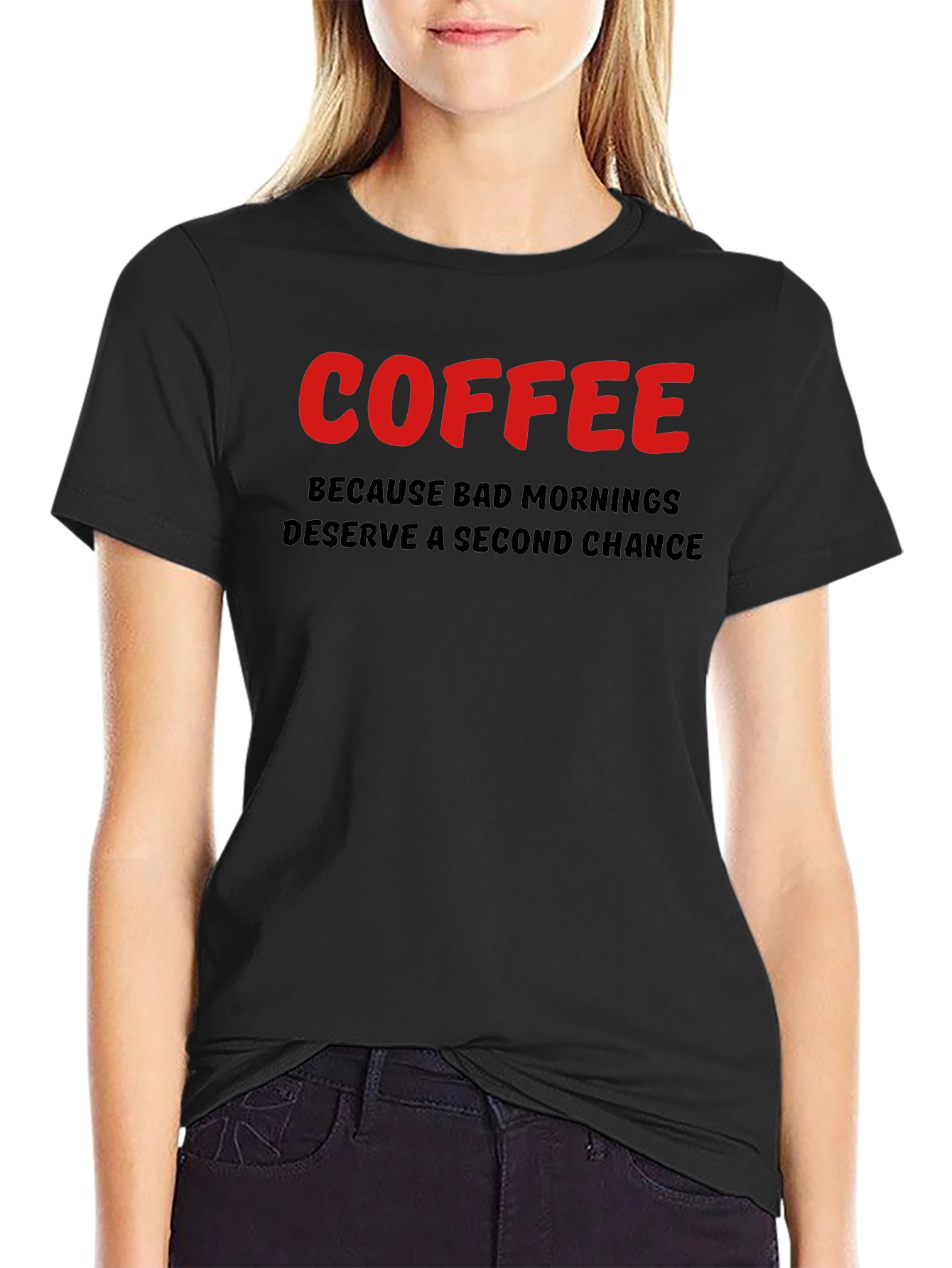Coffee Second Chance Graphic T-Shirt