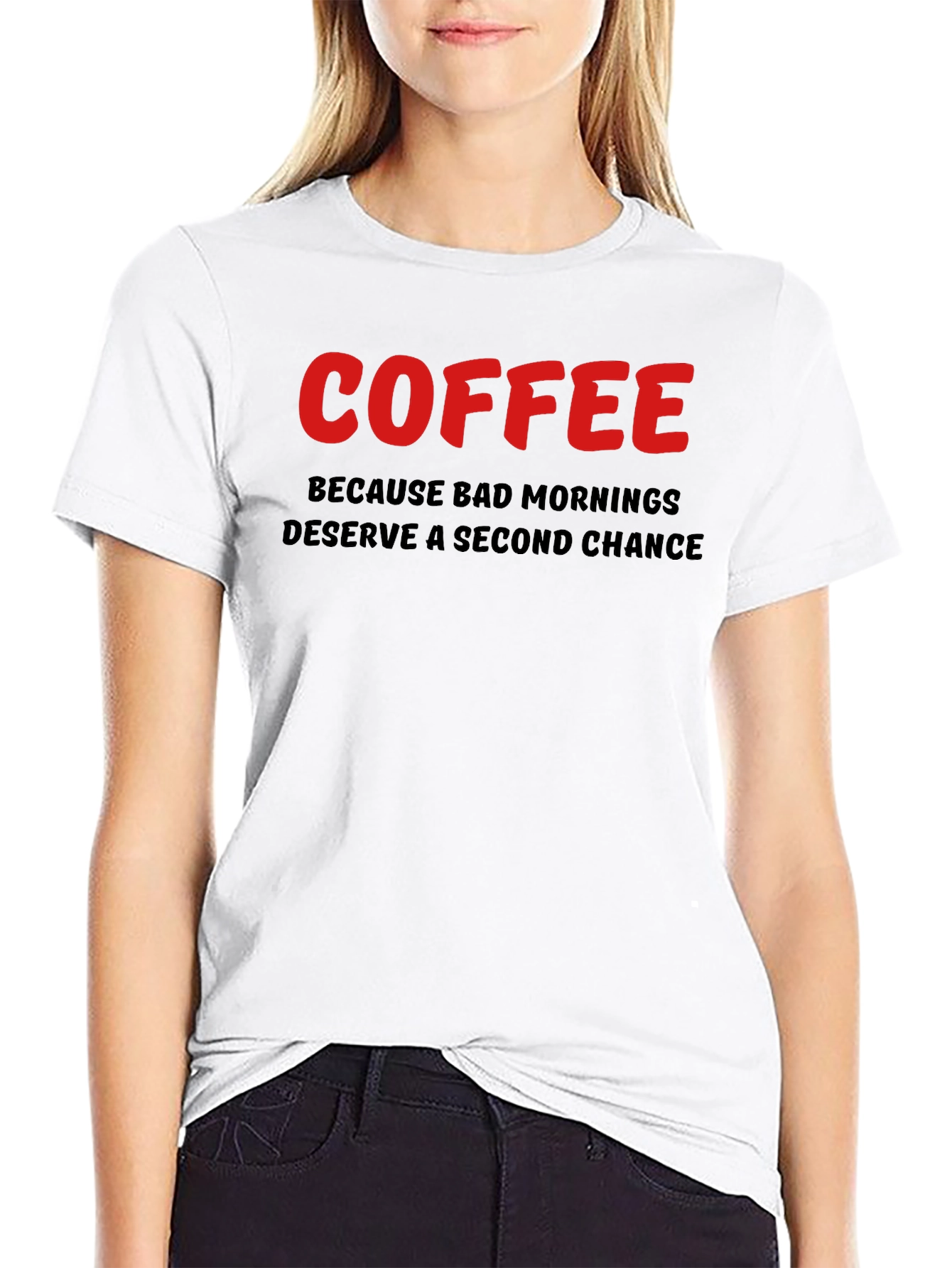 Coffee Second Chance Graphic T-Shirt