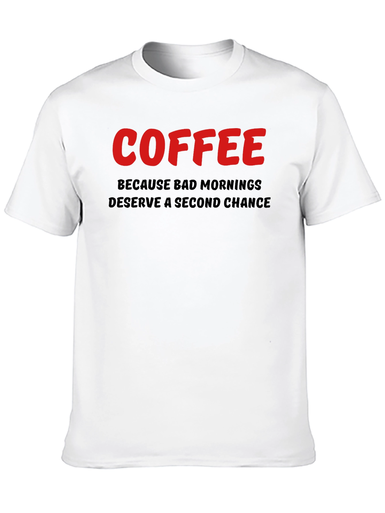 Coffee Second Chance Graphic T-Shirt