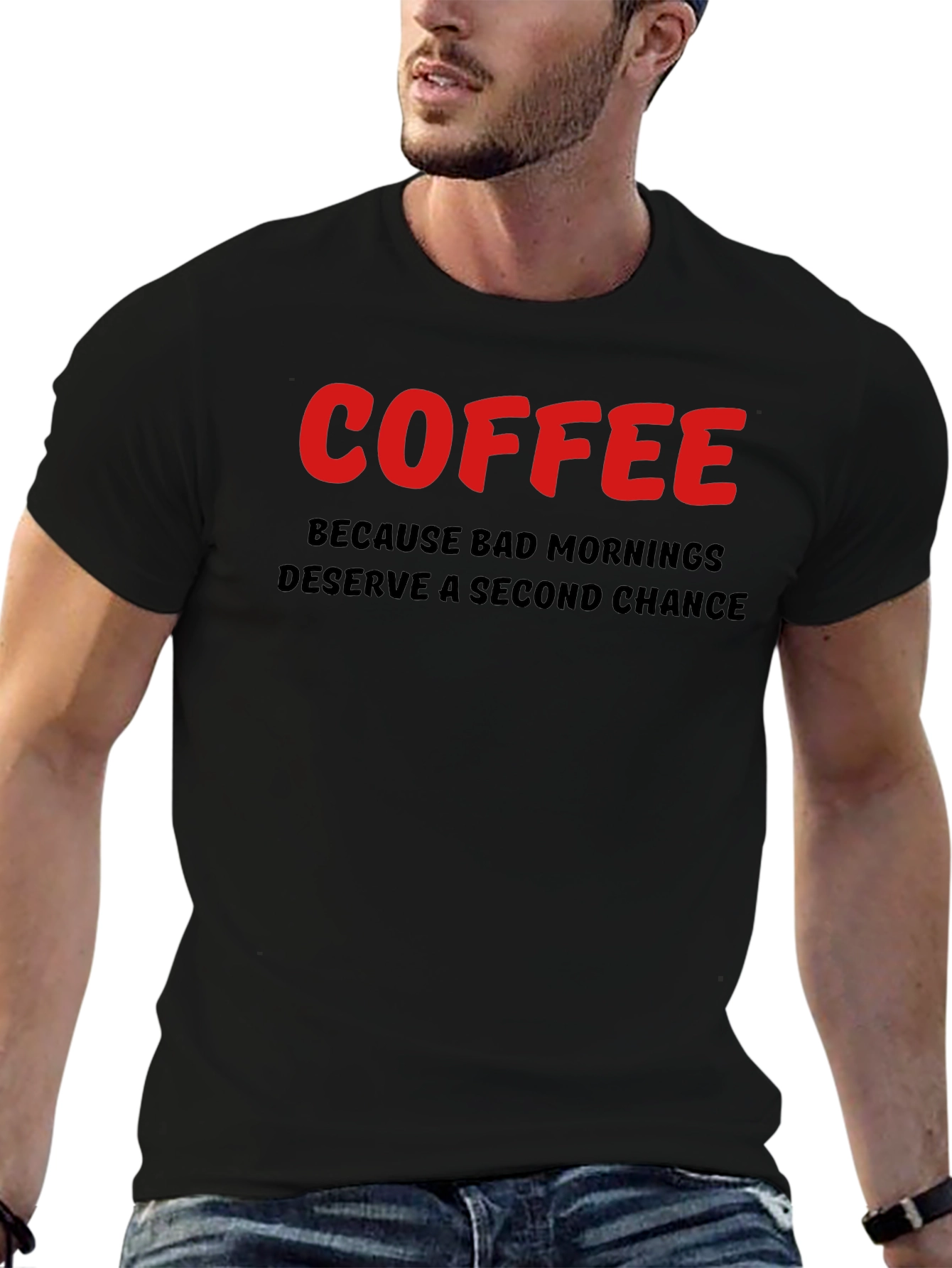 Coffee Second Chance Graphic T-Shirt