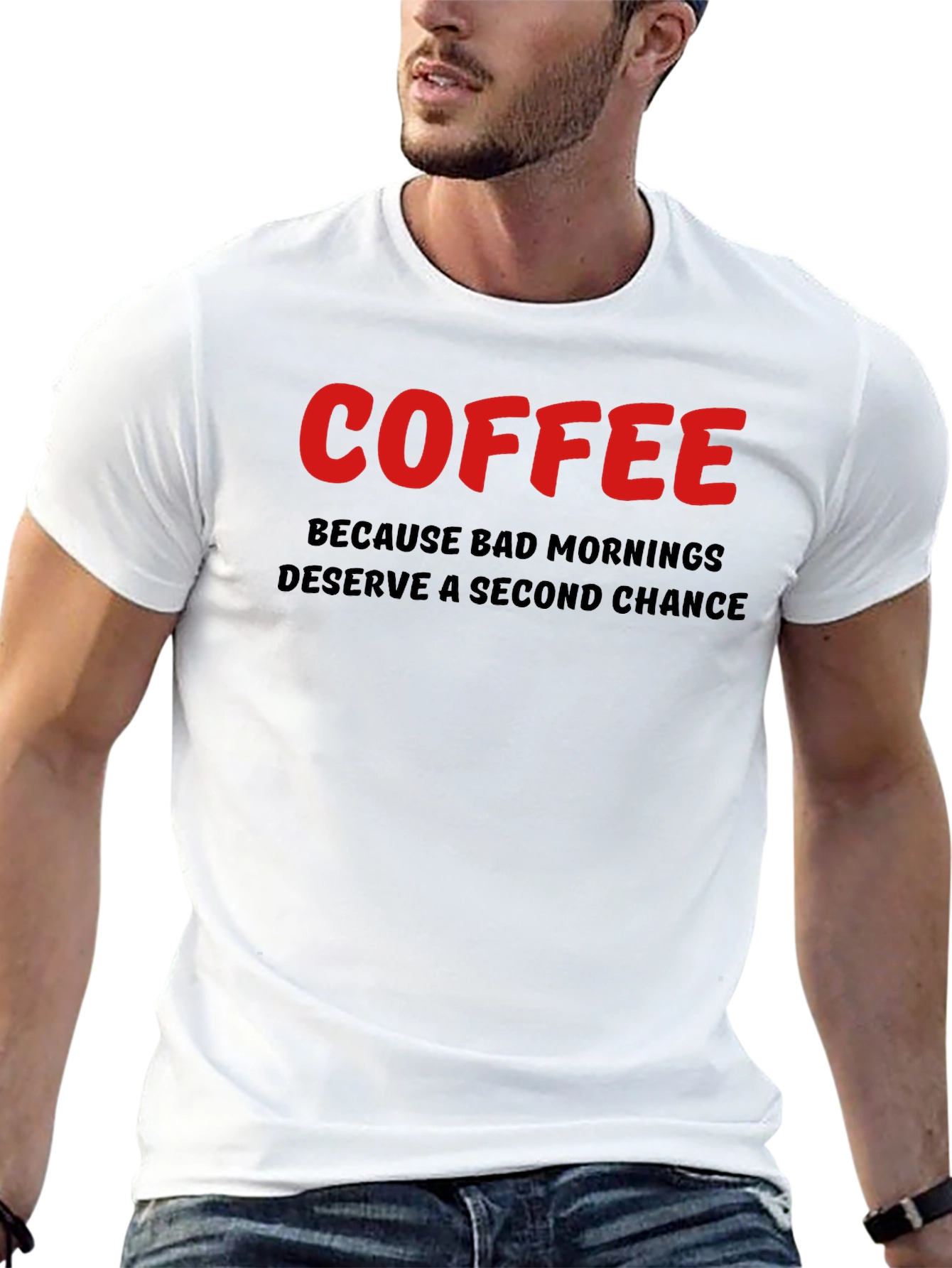 Coffee Second Chance Graphic T-Shirt