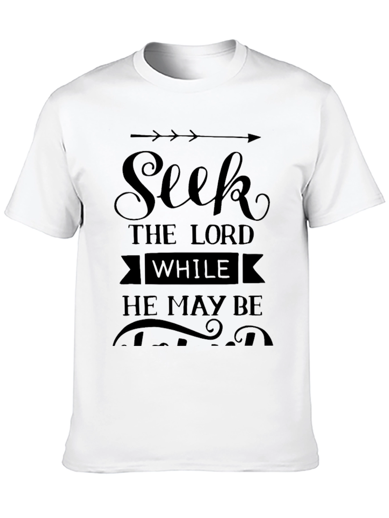 Seek the Lord Graphic Tee - Christian T-Shirt